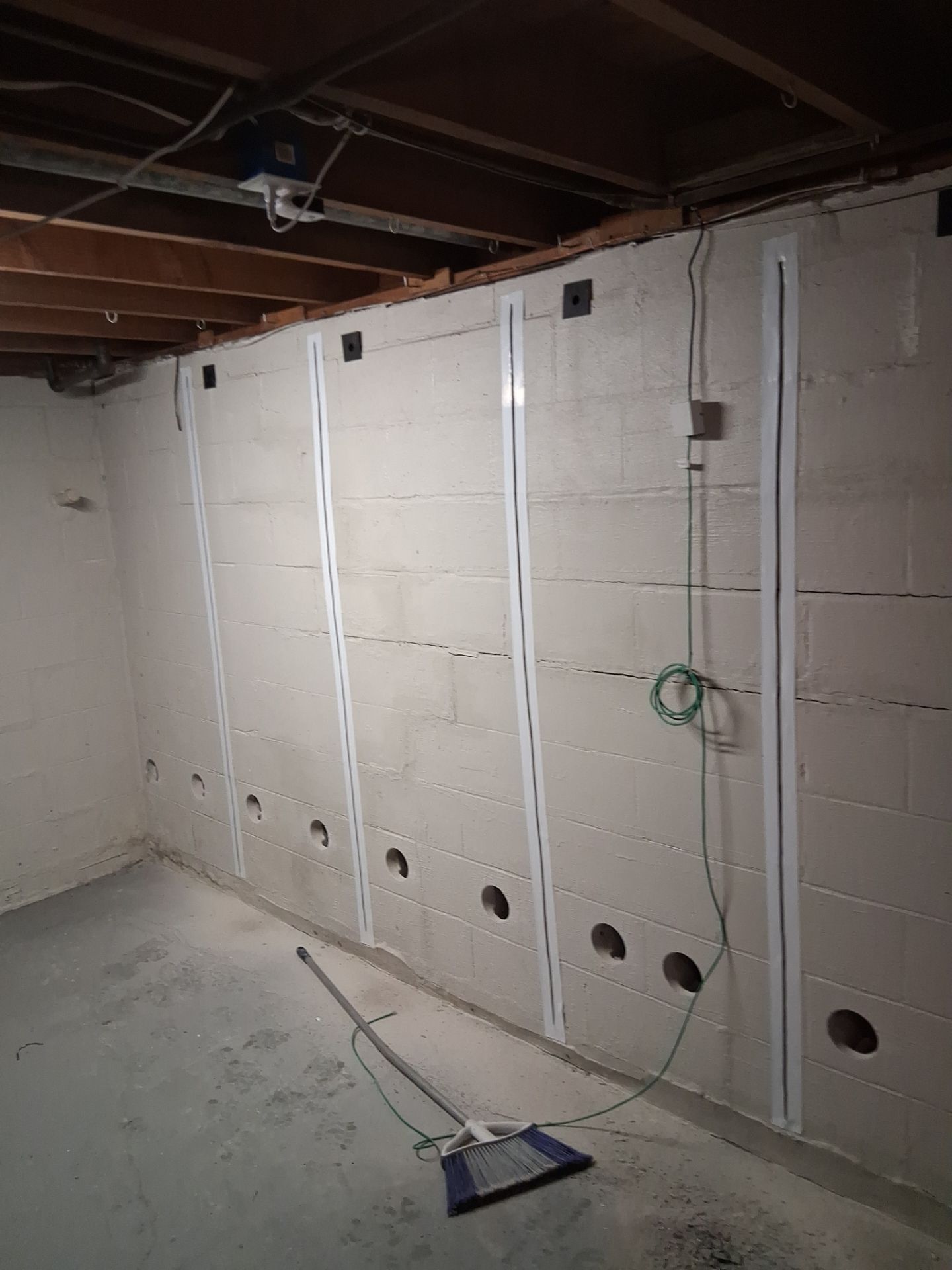 Wall Reinforcement by Toledo Basement Repair