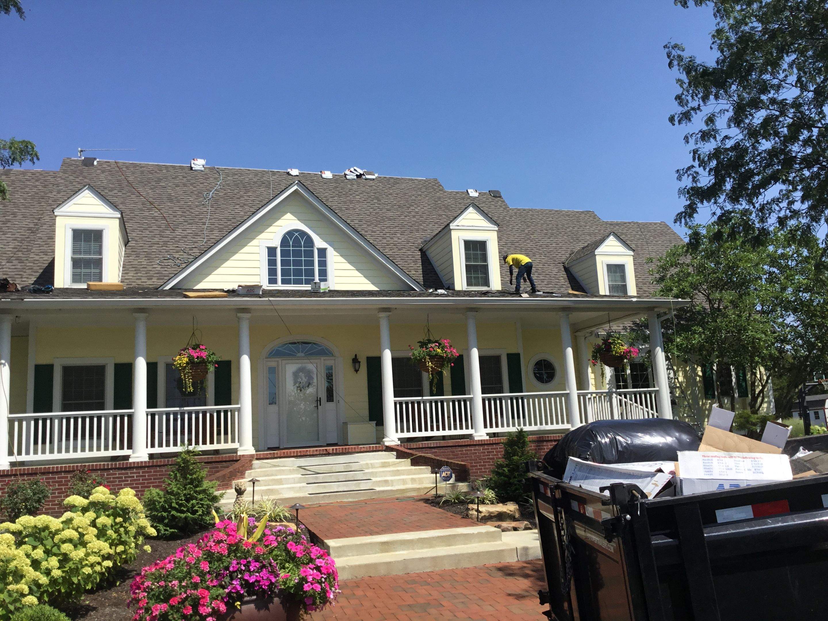 Project in Sheridan by Moss Roofing