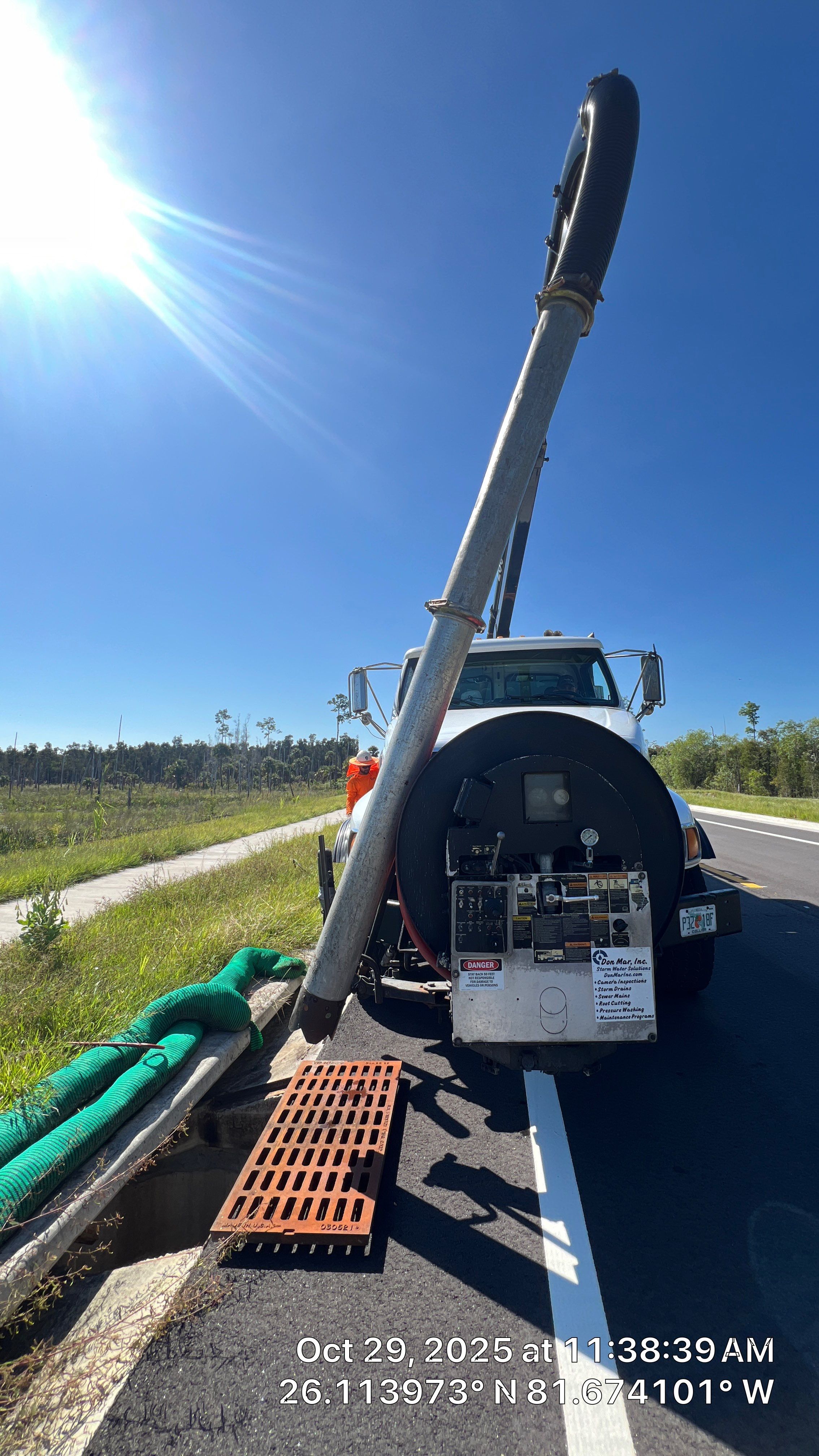 New Construction Road off Rattlesnake in Naples by Don Mar, Inc. Storm Water Solutions