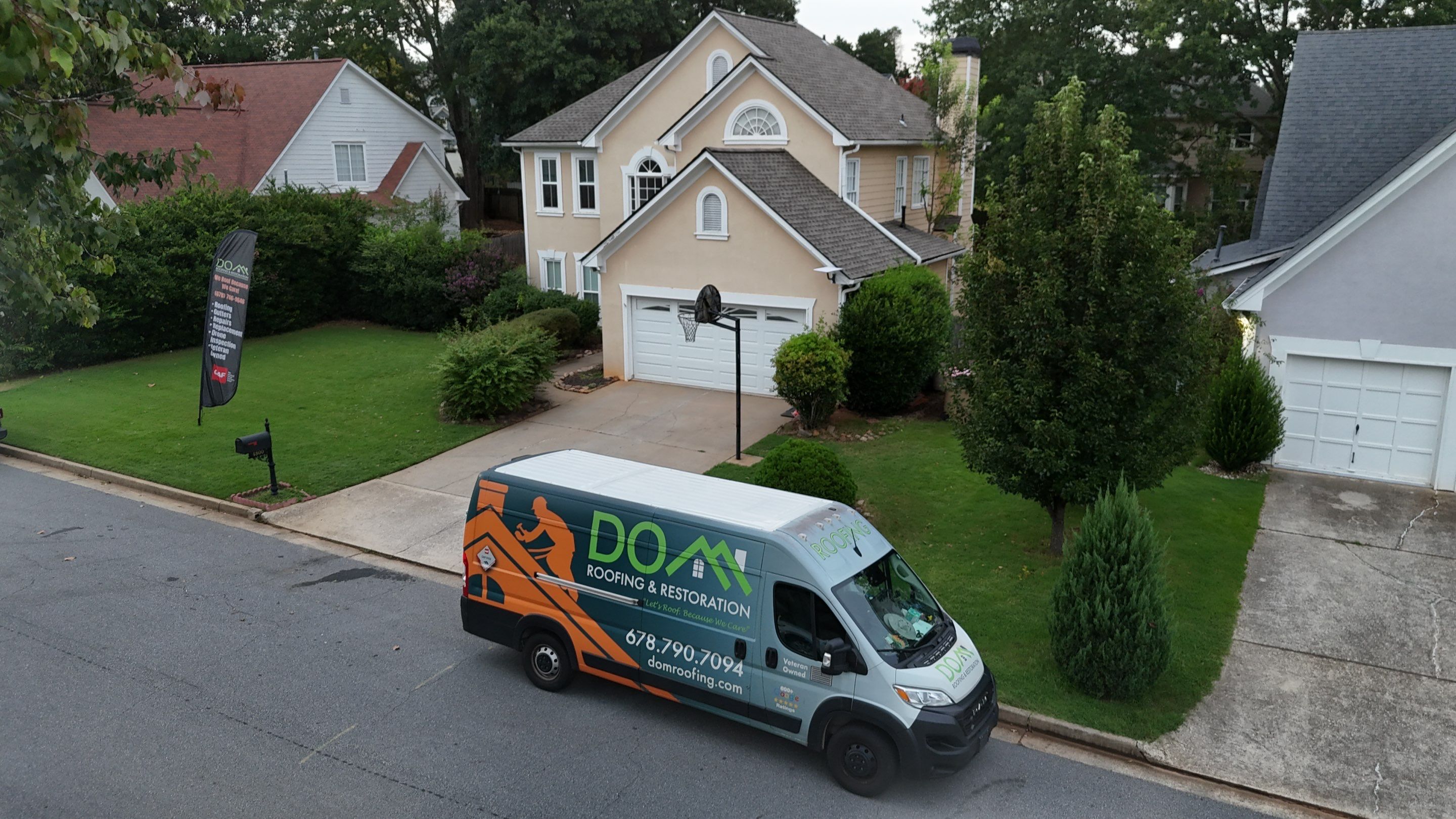  Ogeechee Dr Alpharetta Roof Replacement  by Dom Roofing & Restoration