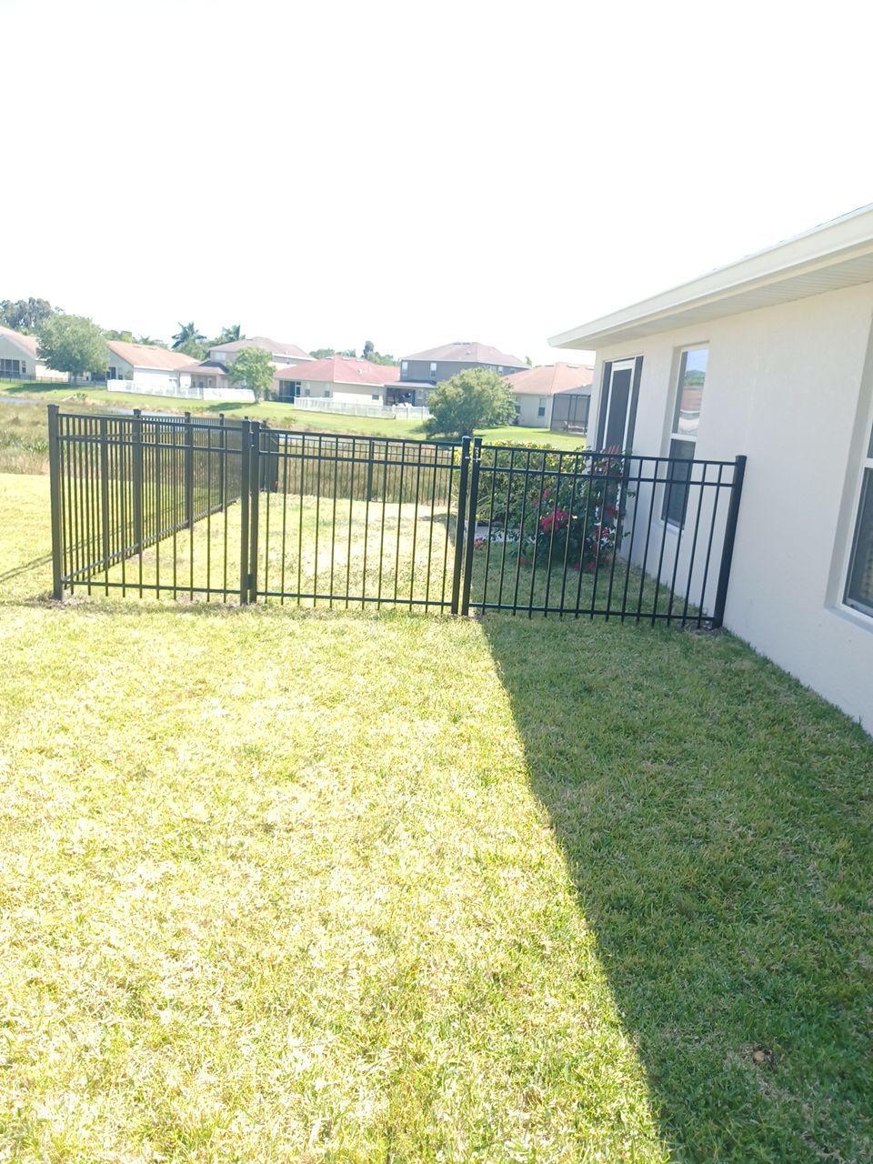 Palmetto, FL 4ft. Tall 3-Rail Black Aluminum by Asap fence and gates, LLC