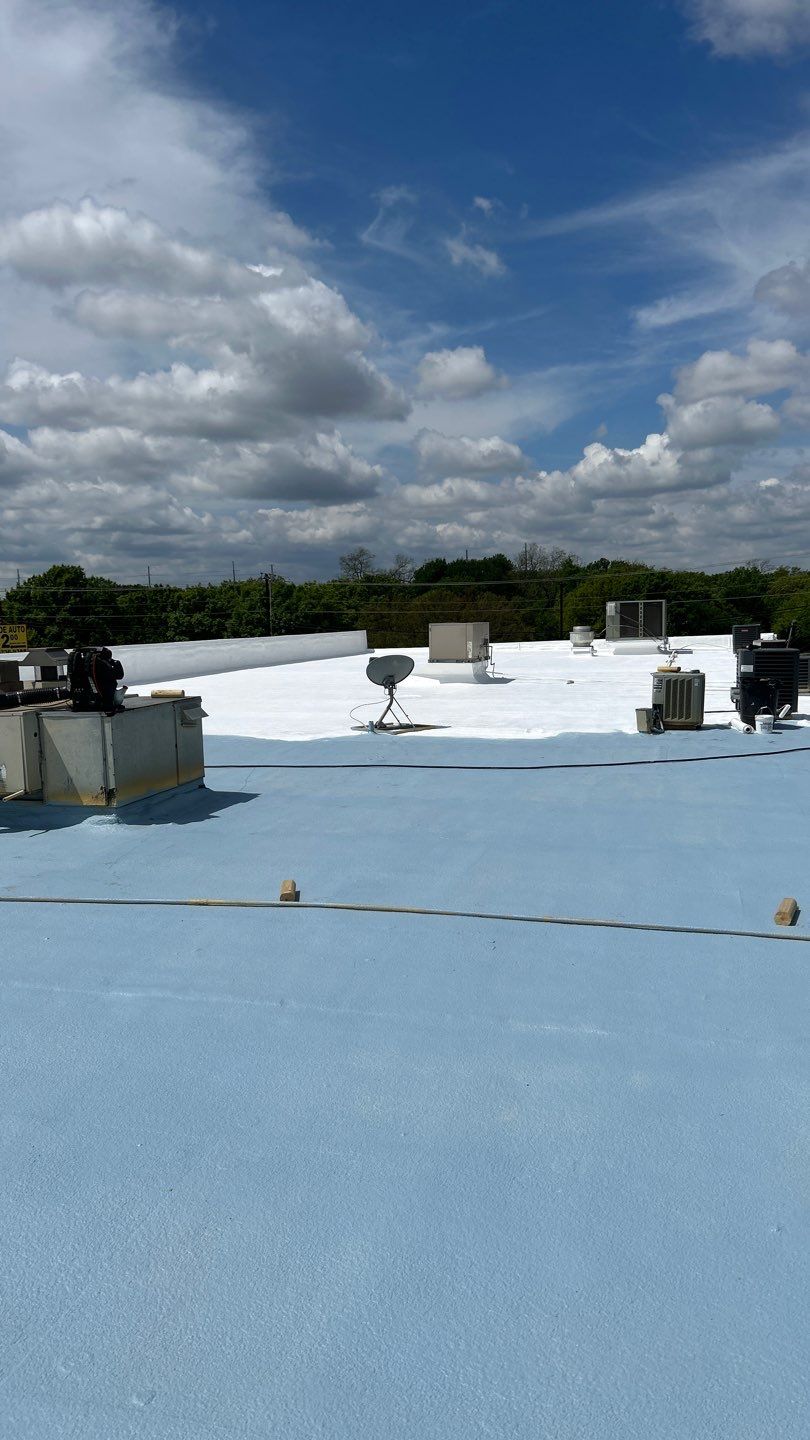 Brauman Group – Garland, TX | EPDM Roof Restoration with OSB, Foam & Coatings by All Star Roofing LLC