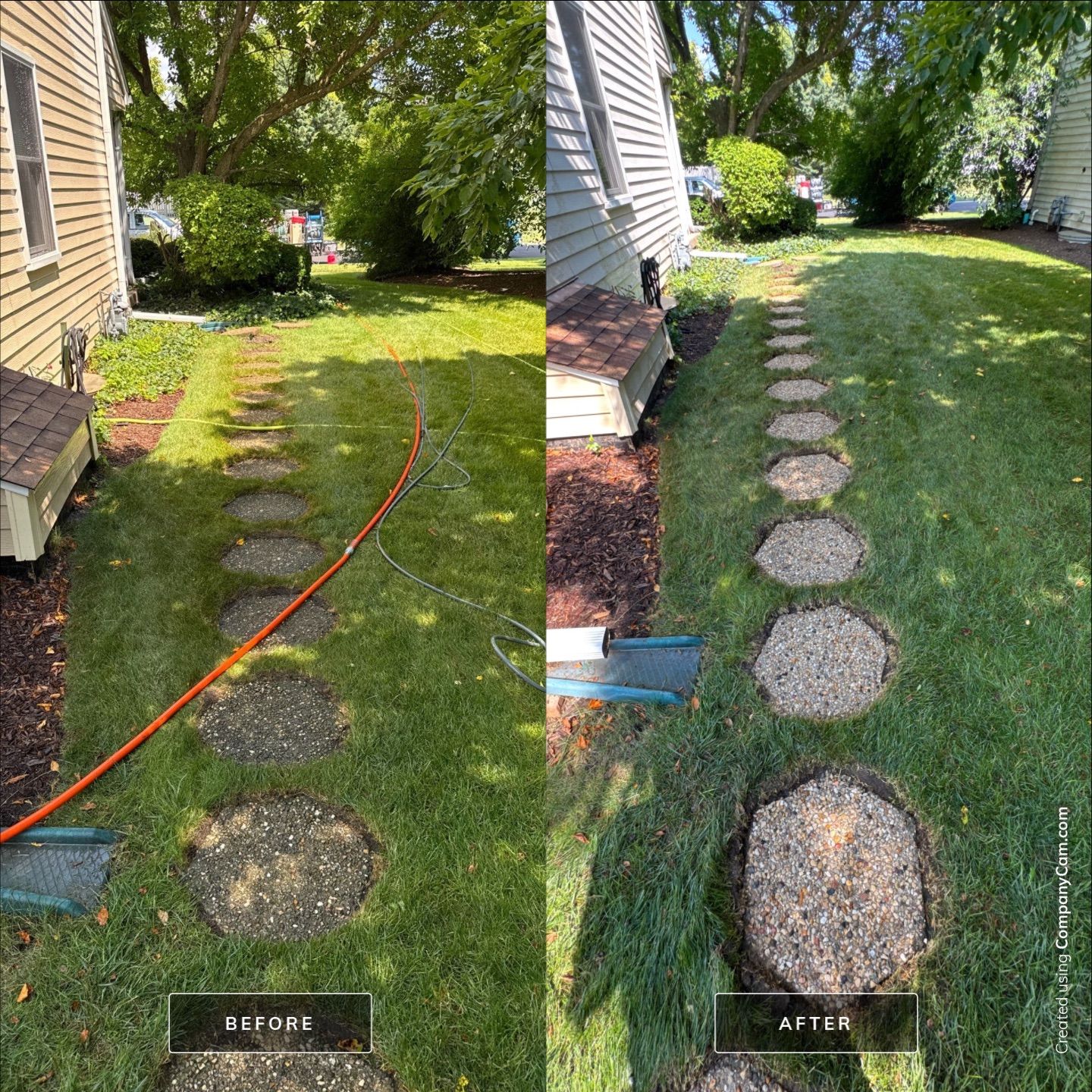 Project in Grayslake by Simmons Power & Soft Washing