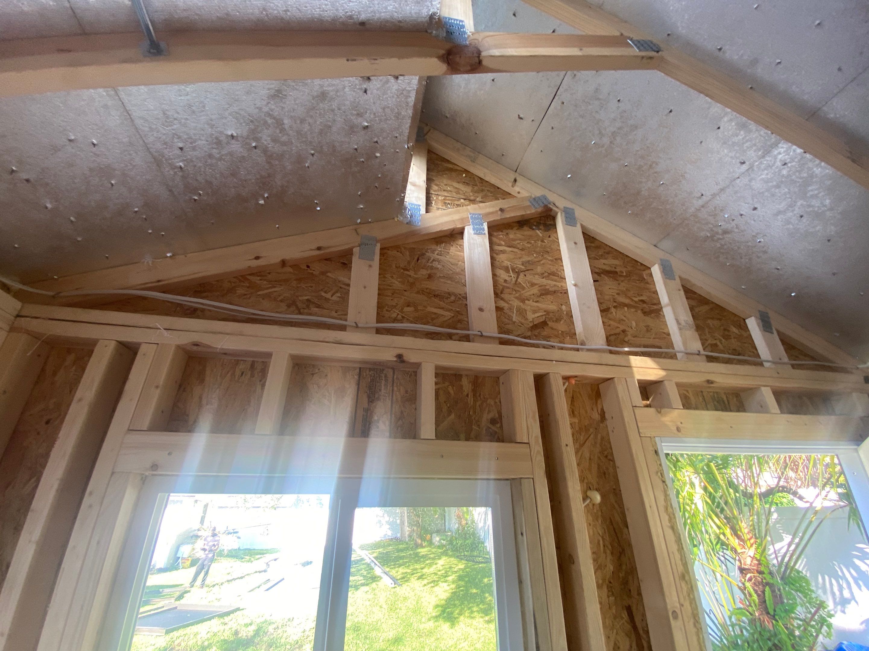 Outdoor Office Shed Interior Remodel in Longwood: From Drywall to Paint by HandyMangum