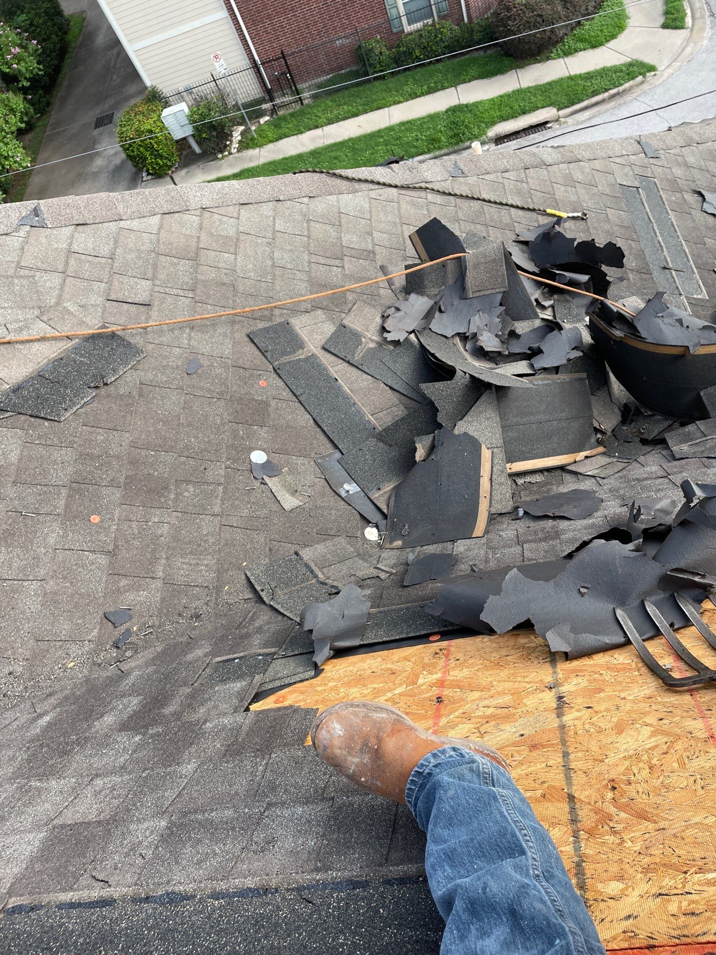 Residential Roofing Repair using Owen's Corning Duration (Lifetime) Shingles by Roof Repair Company