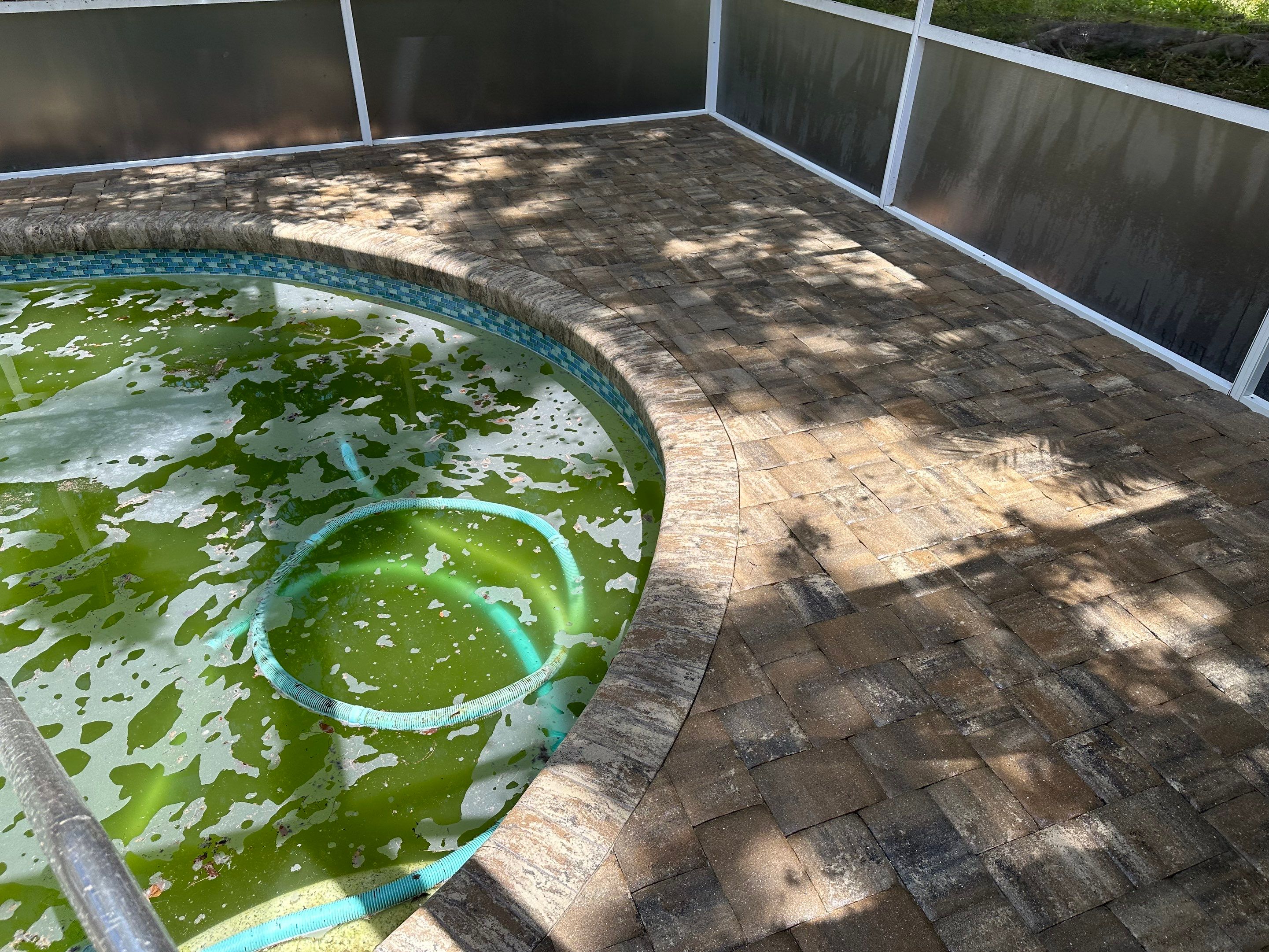 Paver Pool Deck Cleaning in Fair Oaks, Bradenton, FL | Sunshine AquaWash by Sunshine AquaWash