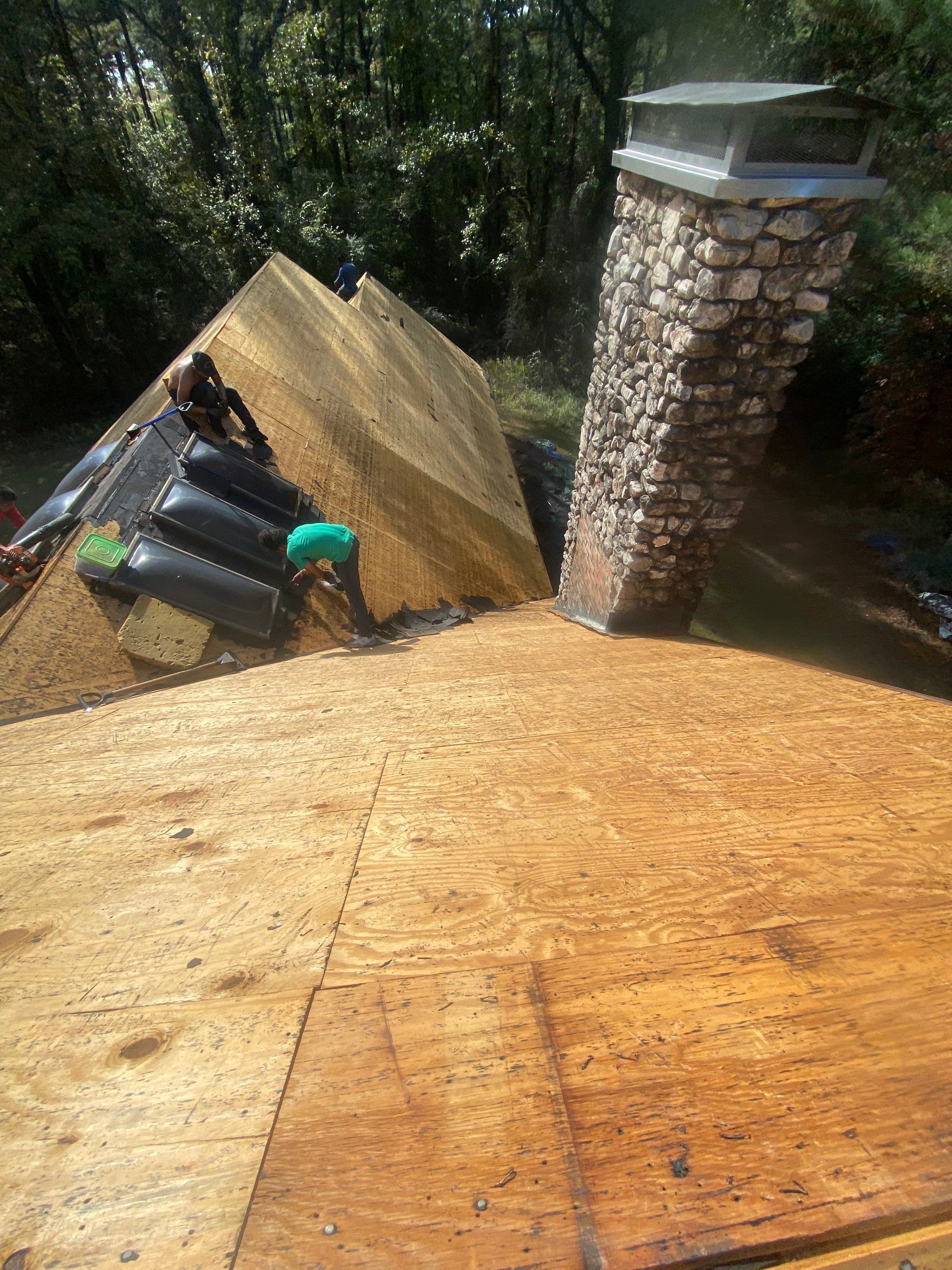 Residential Roofing Repair using Malarkey Highlander: Natural Wood by Hostetler Roofing