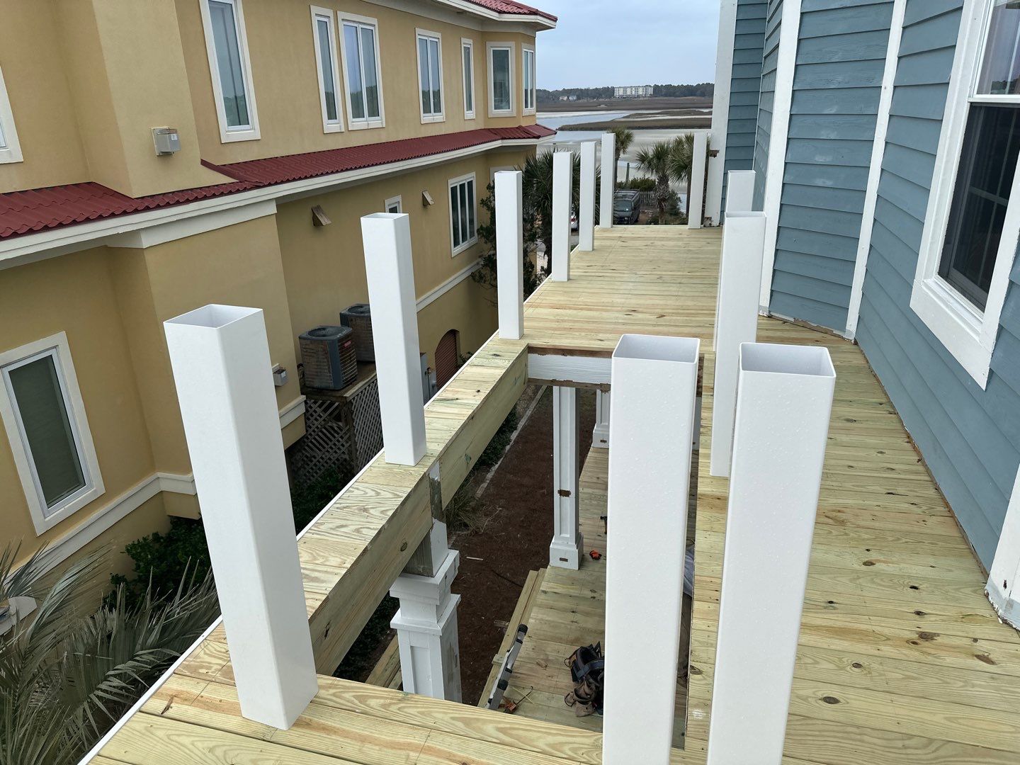 Weathered Deck using Wood Sealant by DuraSeal
