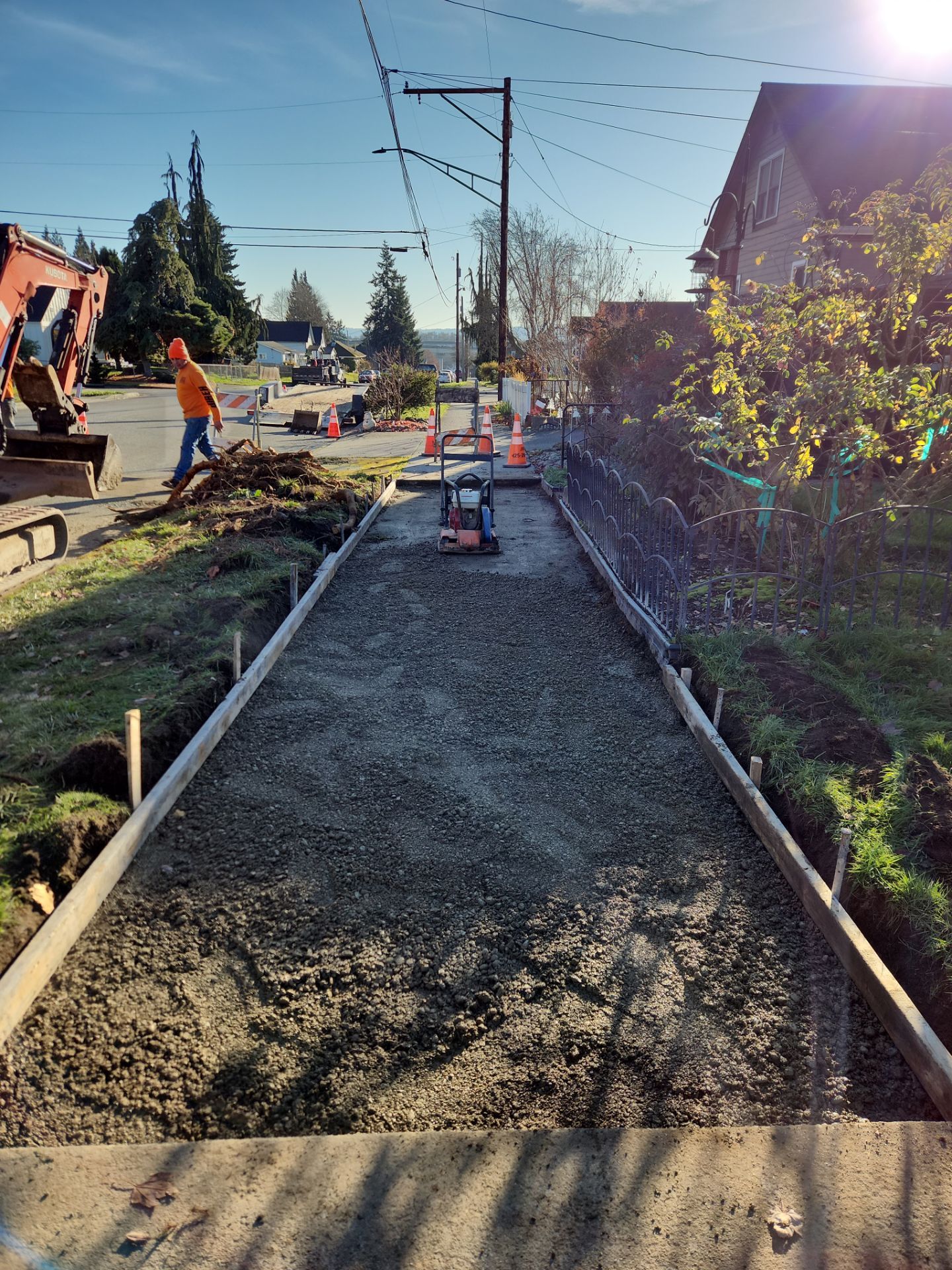 Opal Blue | Concrete Sidewalk by Jireh Asphalt & Concrete Inc 