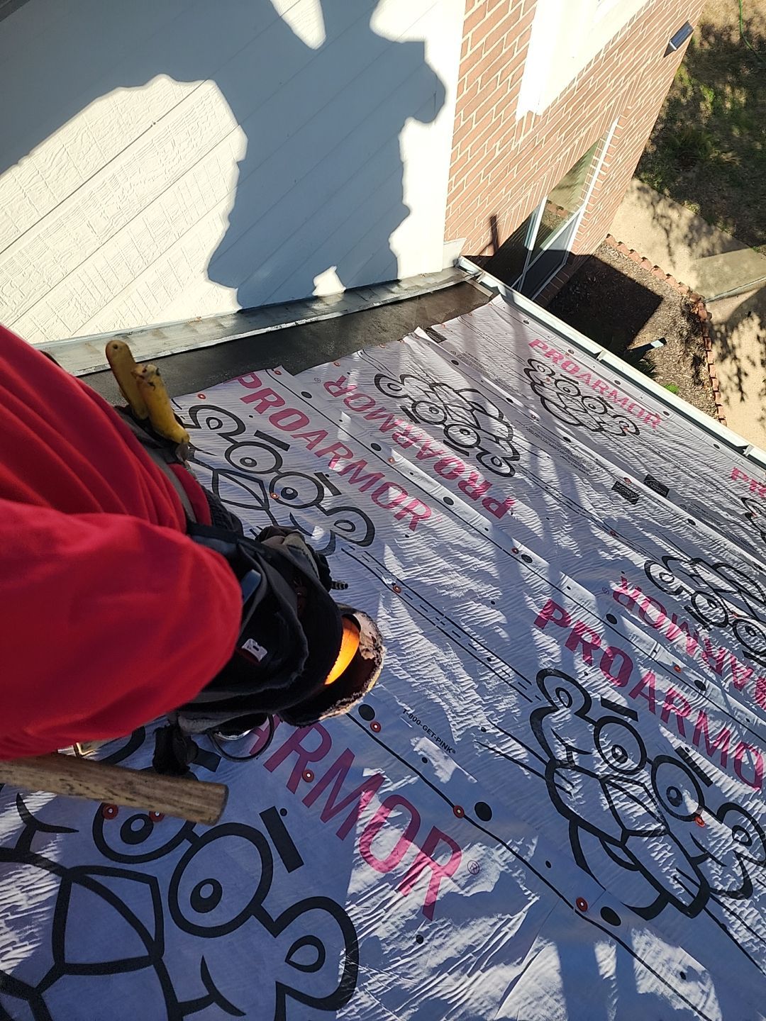 Residential Roofing Installation using Owen's Corning Duration (Lifetime) Shingles by Roof Repair Company