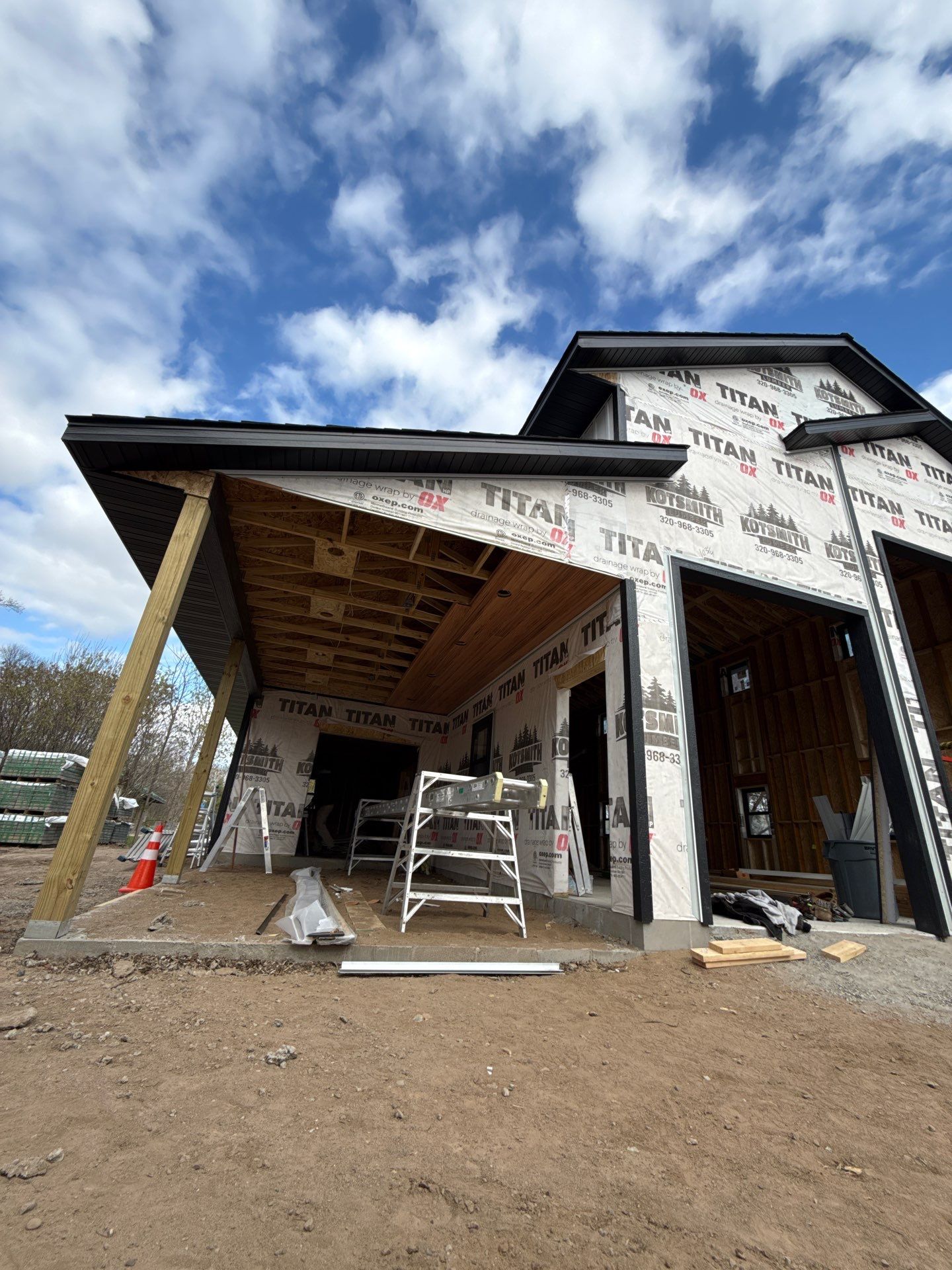 Garage Exterior by Zablocki Roofing & Exteriors