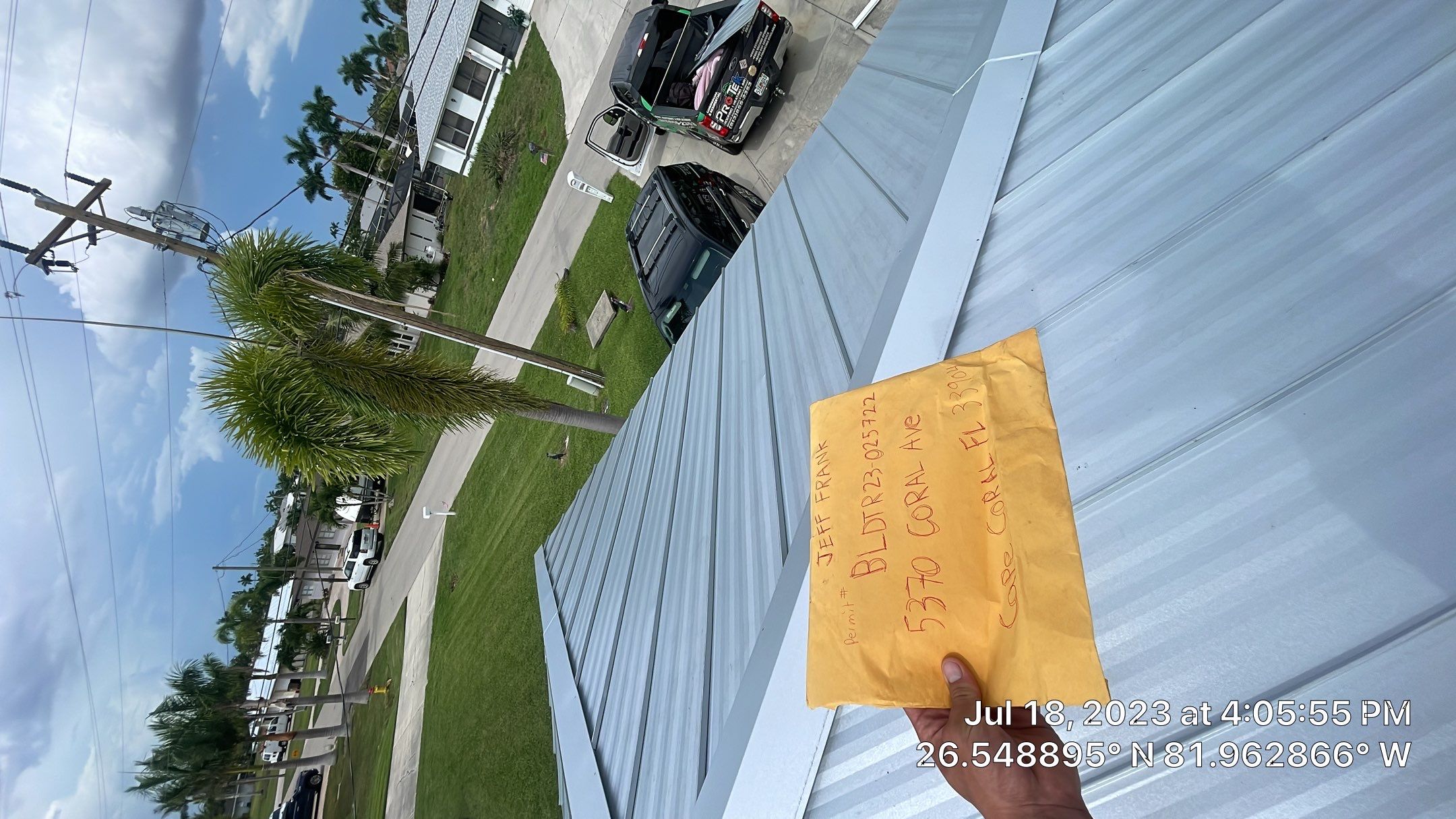 Residential Roofing Installation using Standing Seam Metal by Protek Roofing Heating Air & Solar