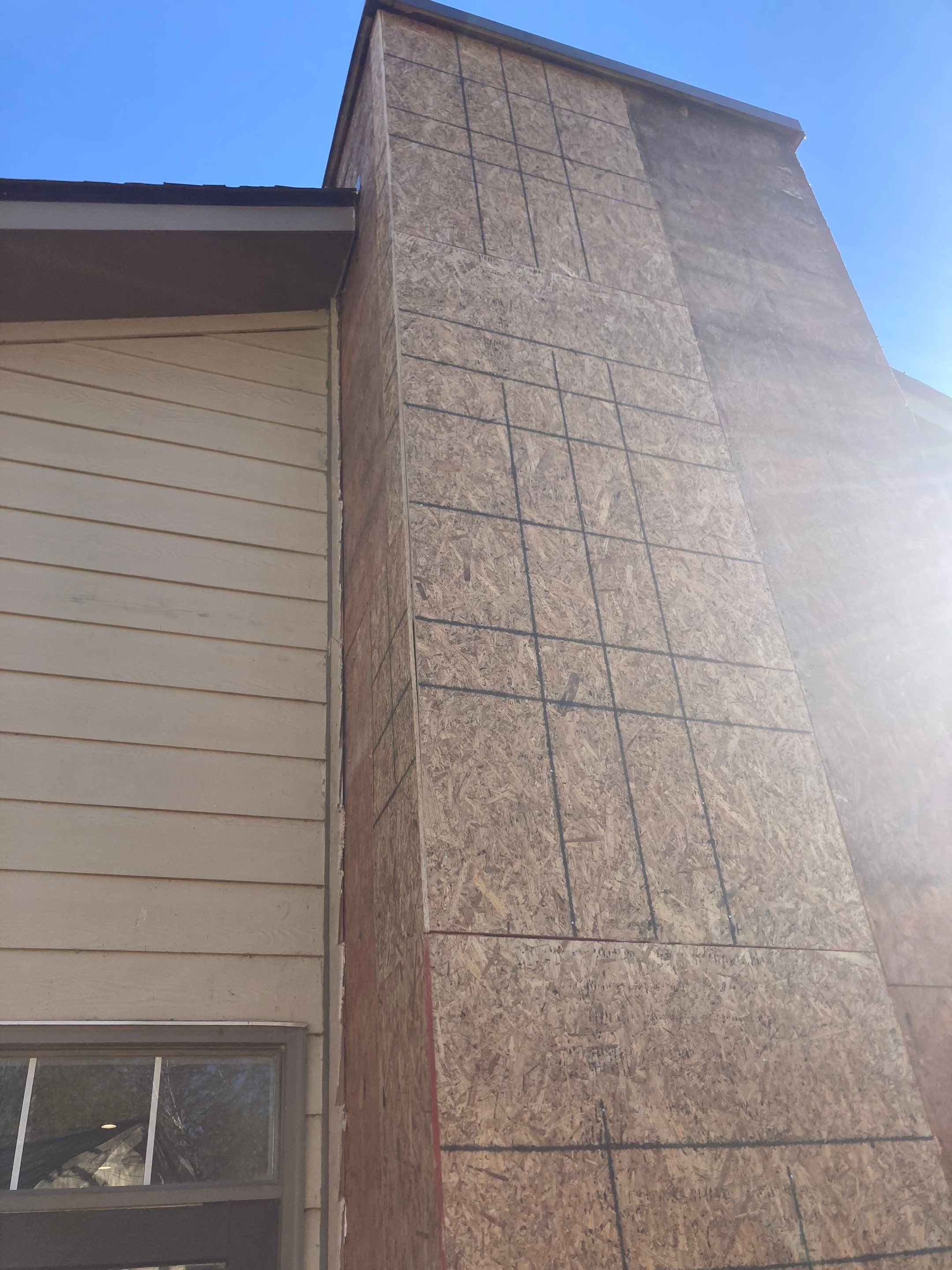 Chimney Siding Replacement & Restoration by PGP Surface Solutions, LLC