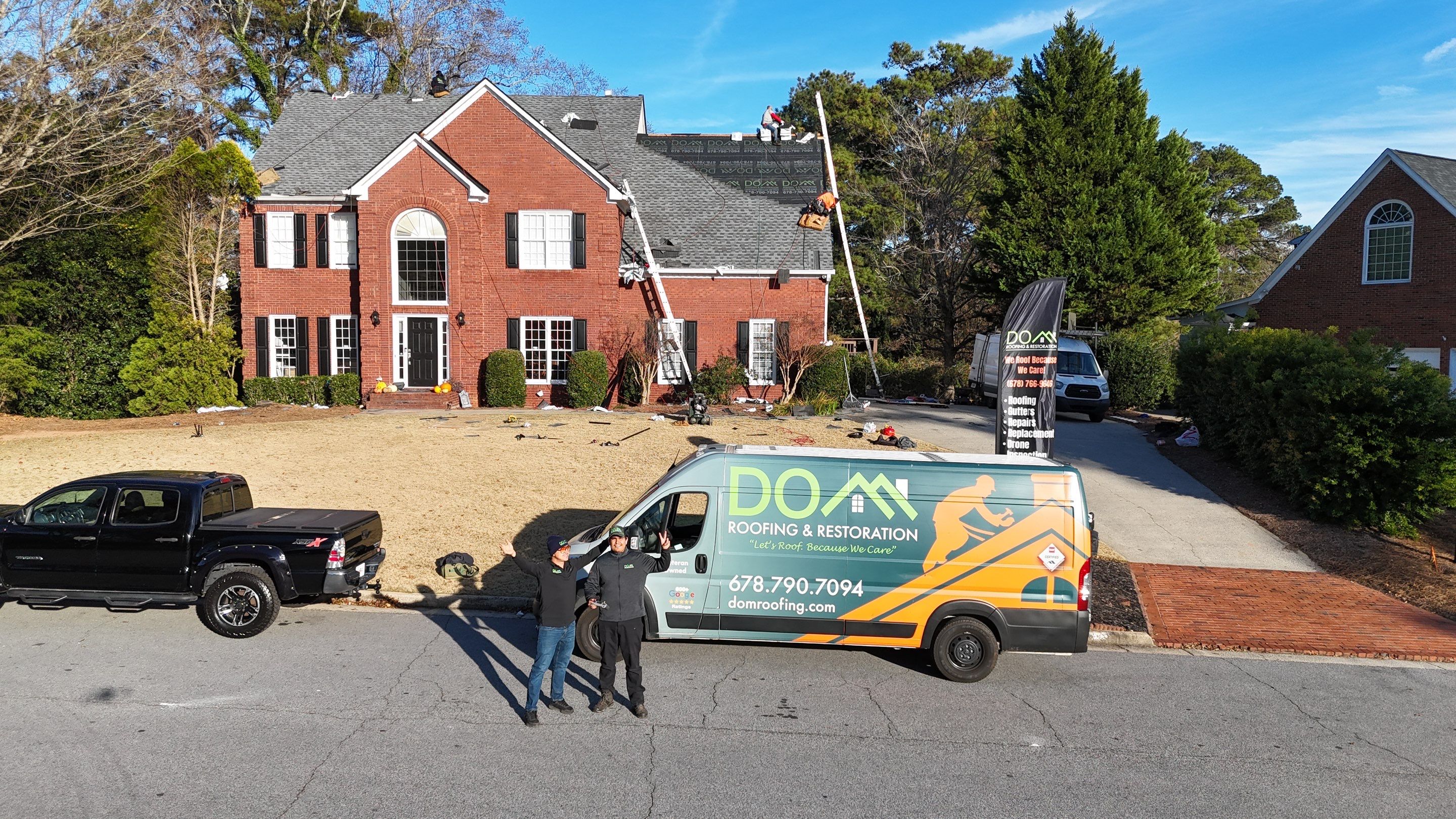 Silver Fox Ct Roswell Roof Replacement by Dom Roofing & Restoration