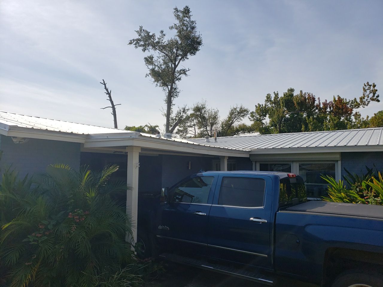 Gutter Installation using K-Style Seamless Gutters and Soffit and Fascia Replacement by Gutter Professors