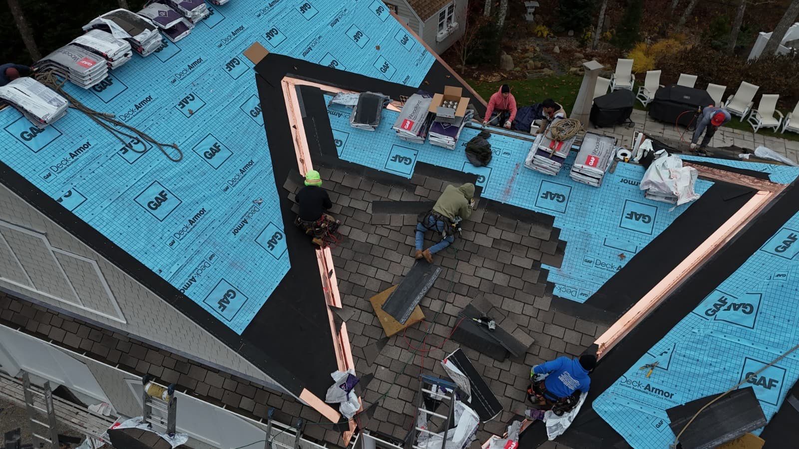 Premium Cedar Shake Roof Replacement Project in Barnstable by Mighty Dog Roofing of Greater Middlesex County