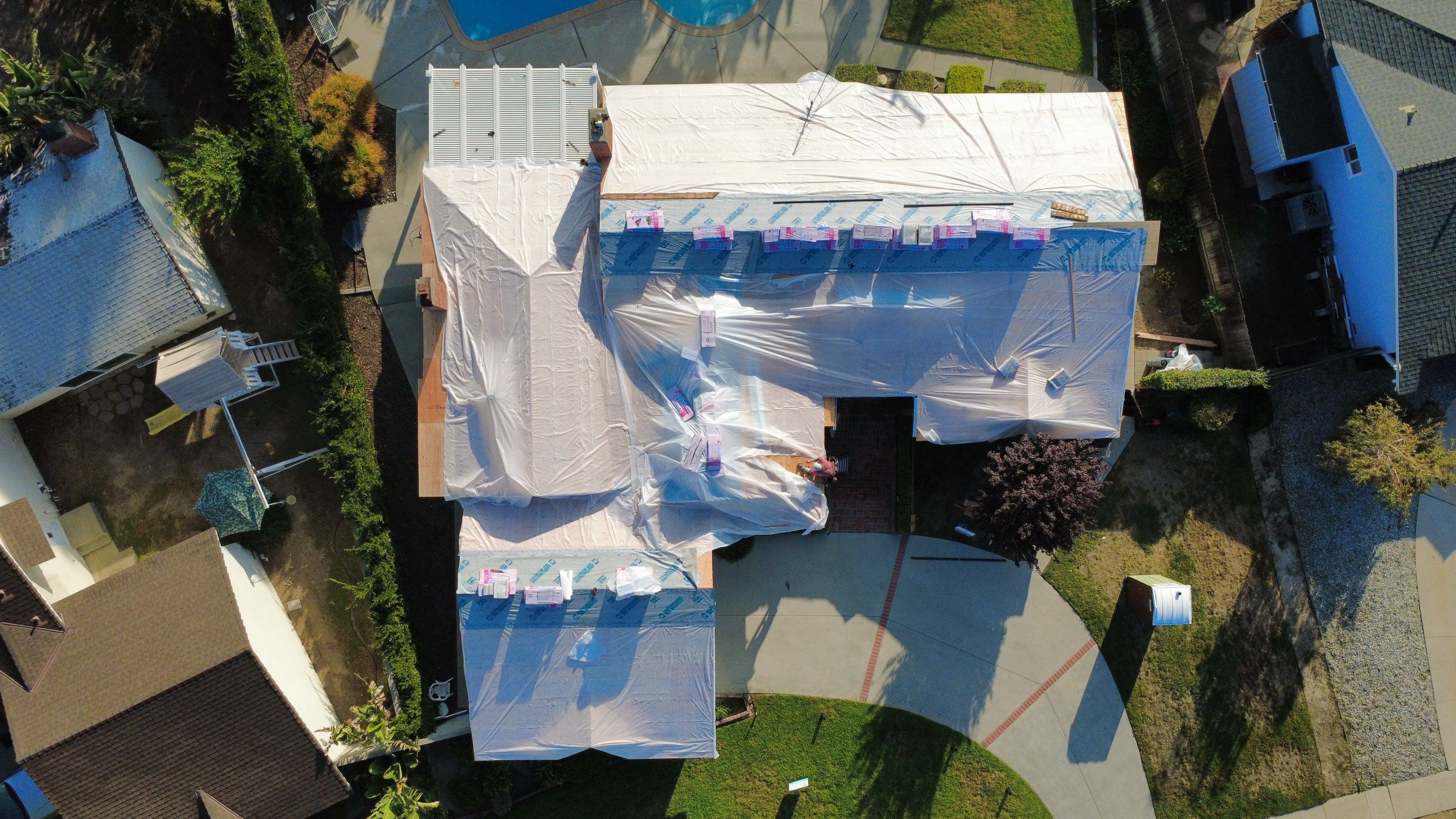 Residential Reroofing Project in West Hills  by Hull Brothers Roofing