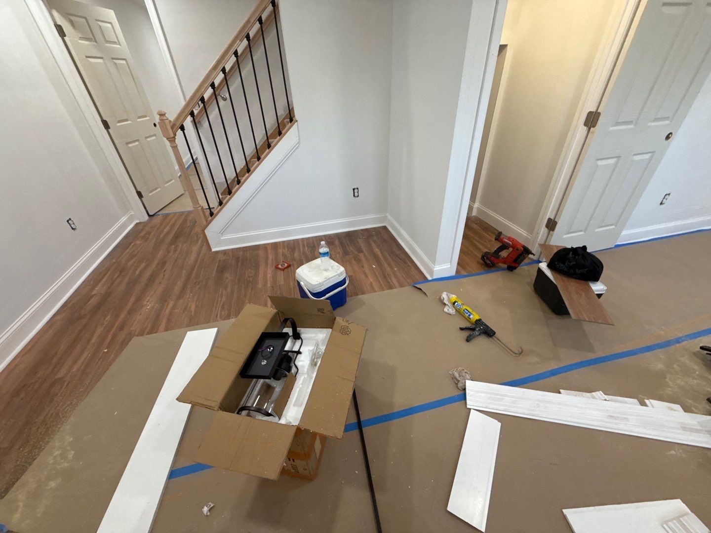 Full Basement Remodel in Sparks Glencoe by Bec Construction Llc