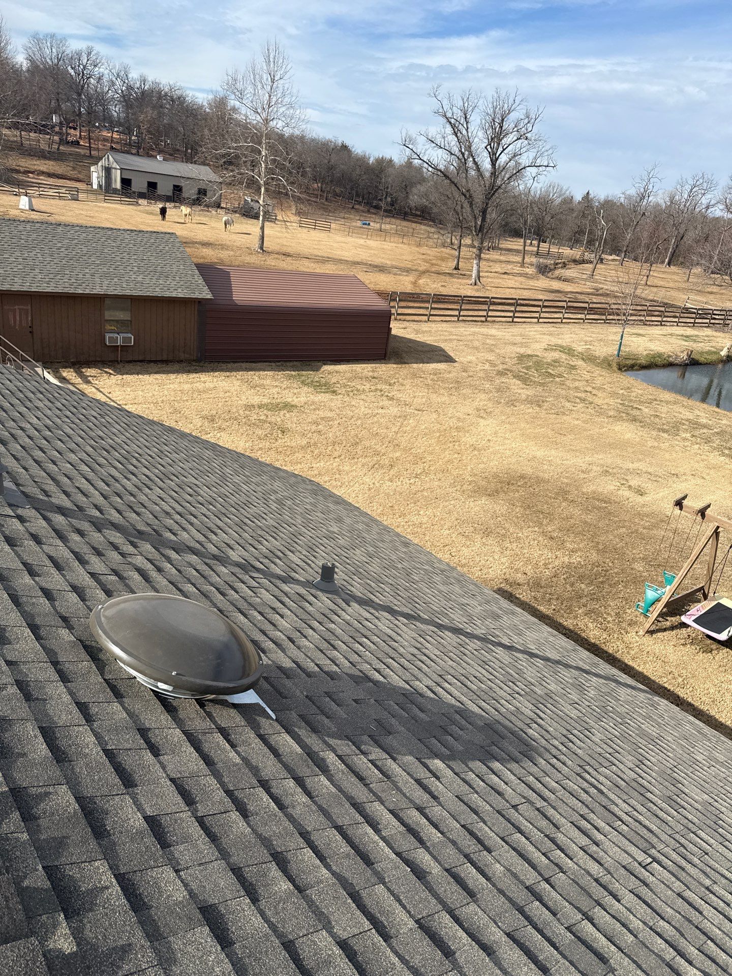 roof replacement in Choctaw by McCann's Roofing and Construction