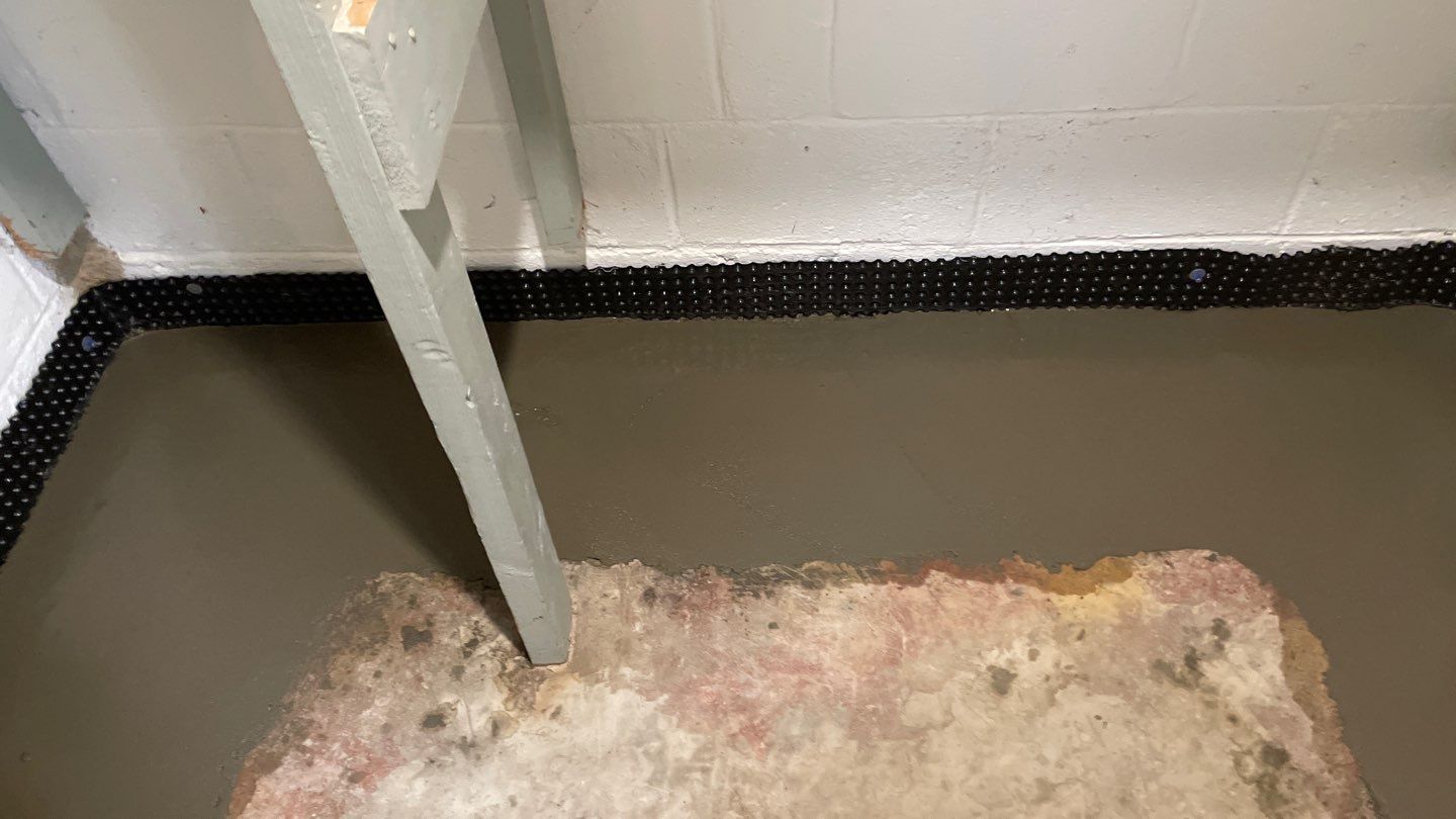 Drain Tile & a Sump Pump for our Property Management Partner by Waterproofing Northeast