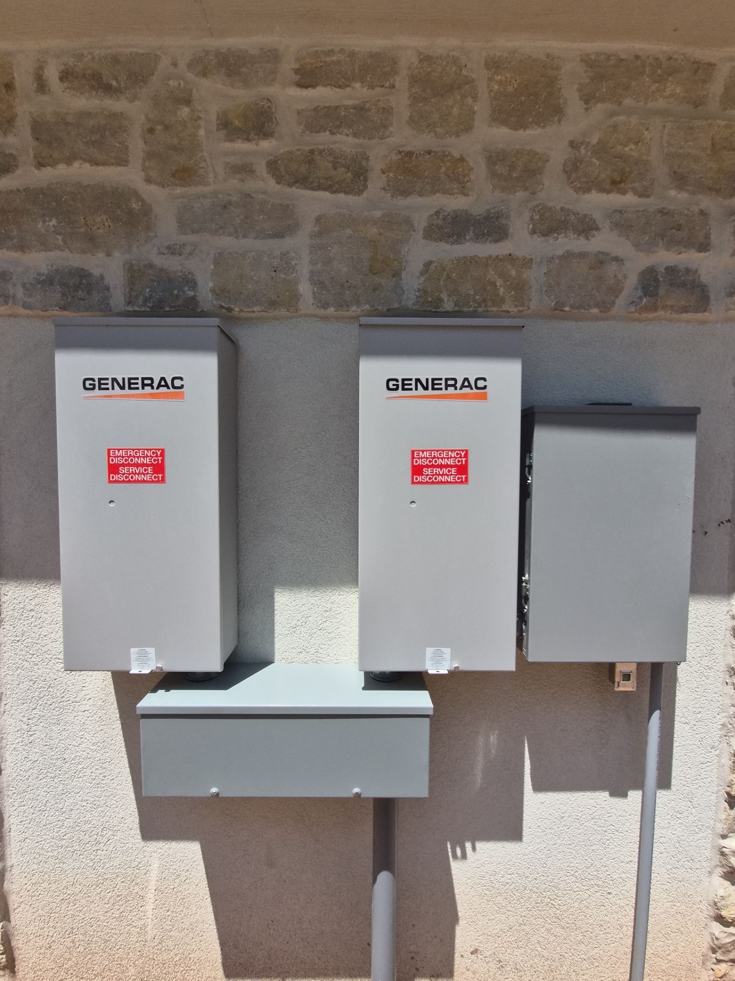 Residential Liquid-Cooled Generac Generator Installation in Montgomery, Texas by GenTex Elite Services