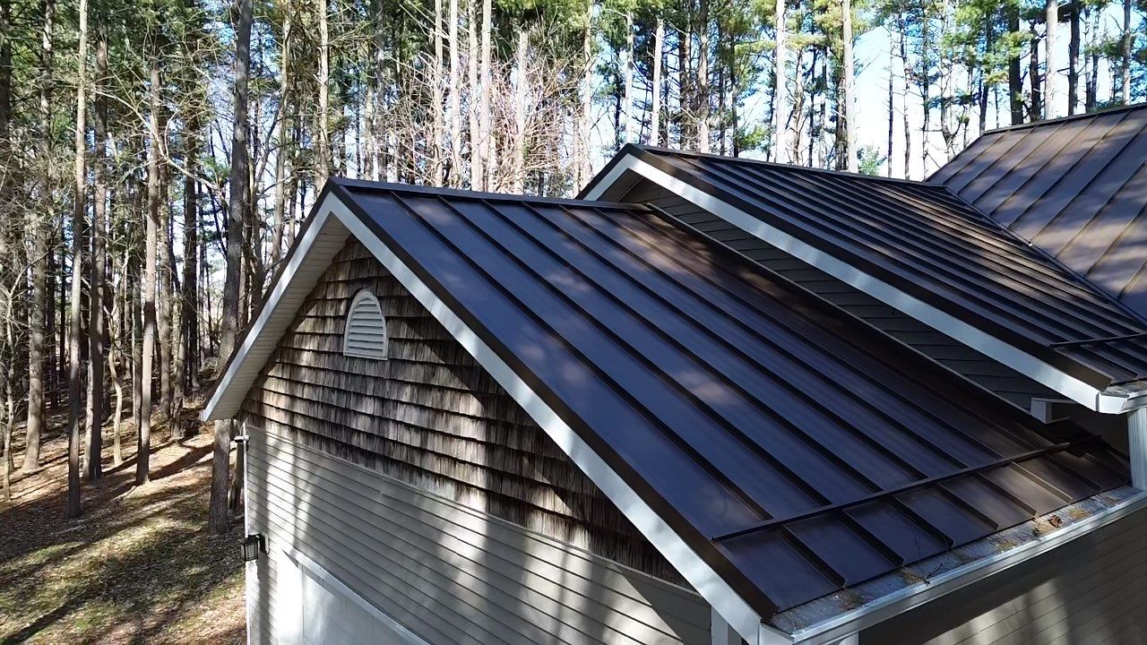 Mechanically Seamed Standing Seam Metal Roof Installation – Angola, IN by 4Ever Metal Roofing