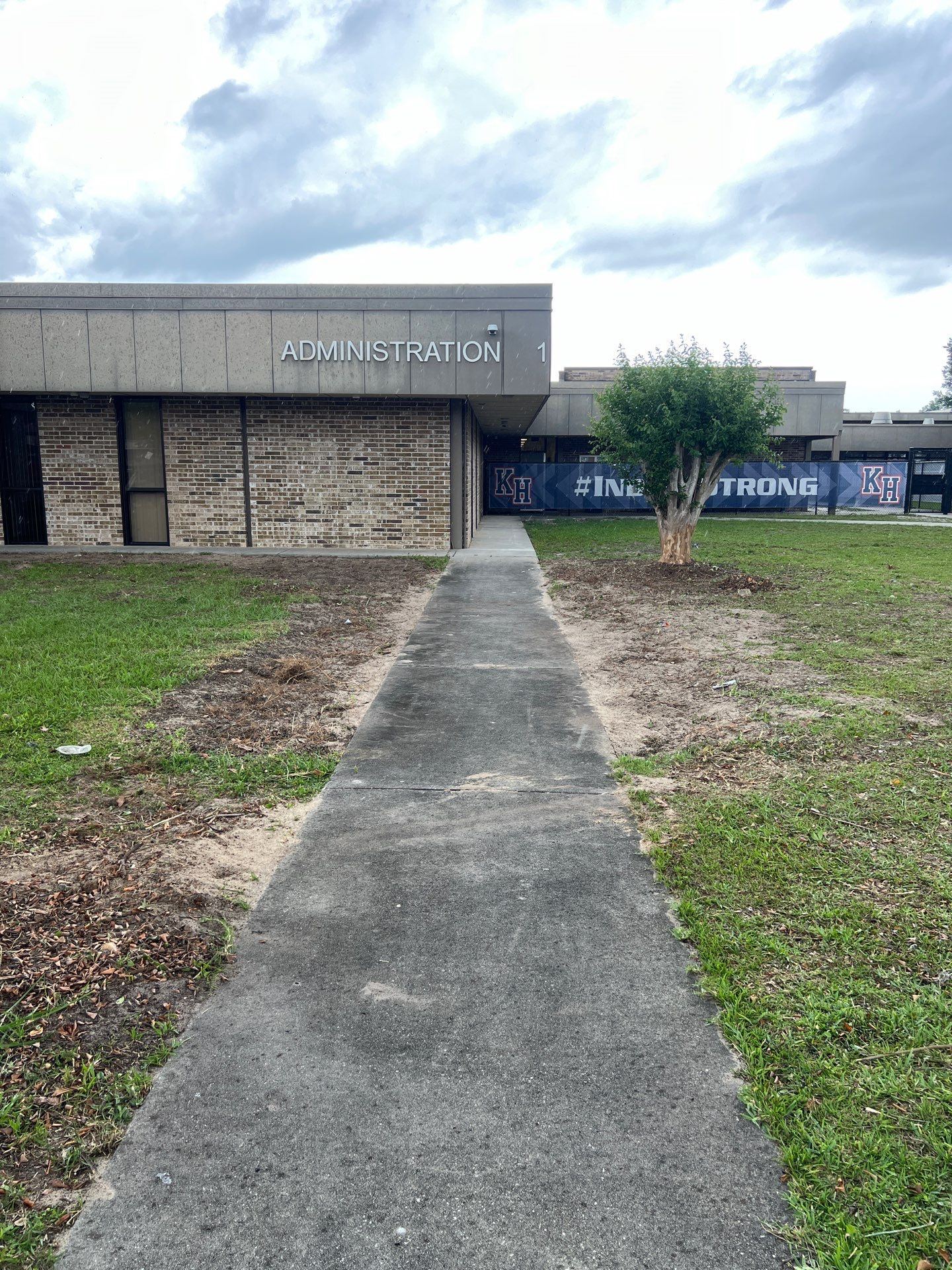 Landscape Install | Keystone Heights HS by ProGreen Services