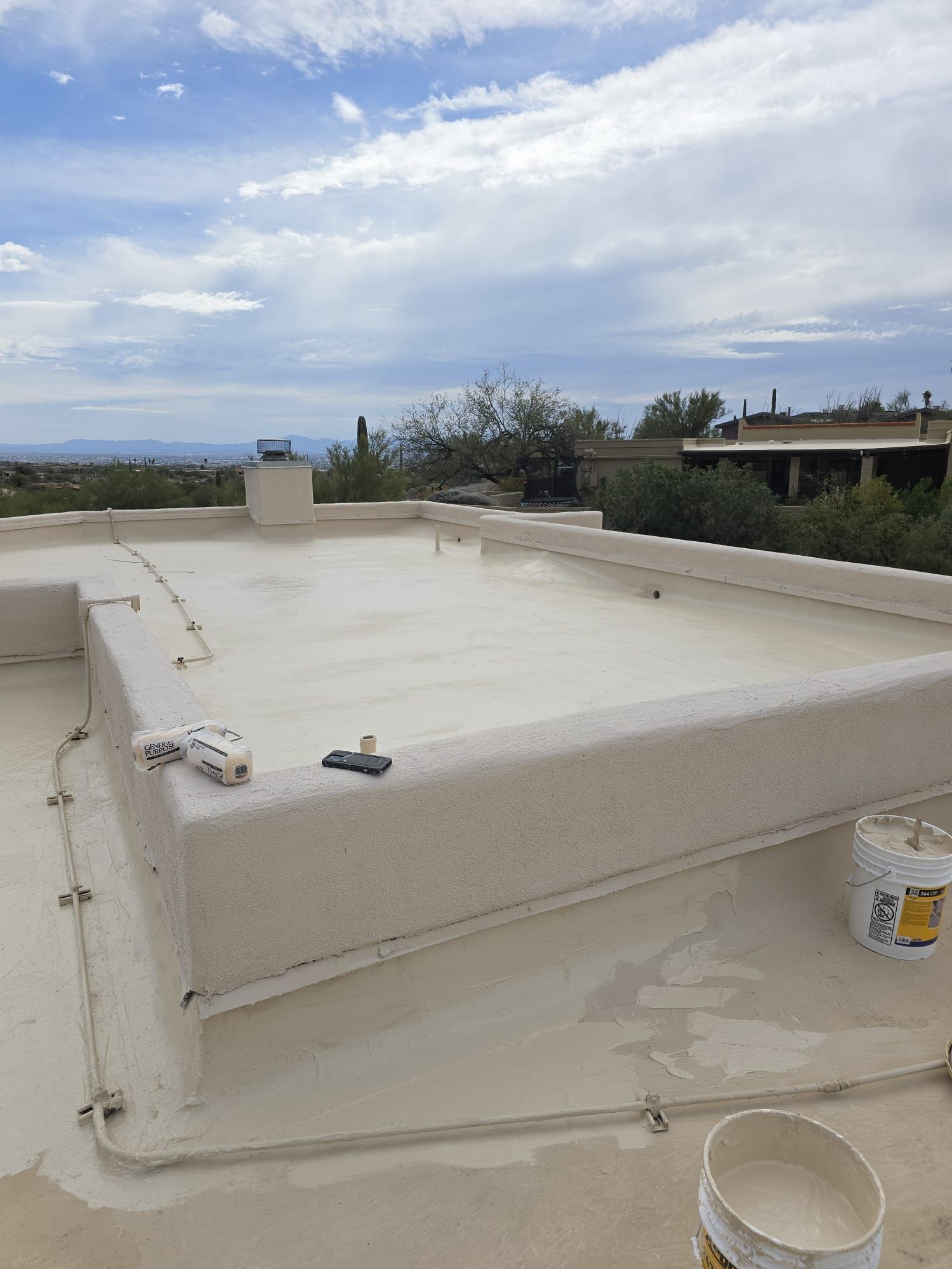 Project in Tucson by West Coast Roofing AZ