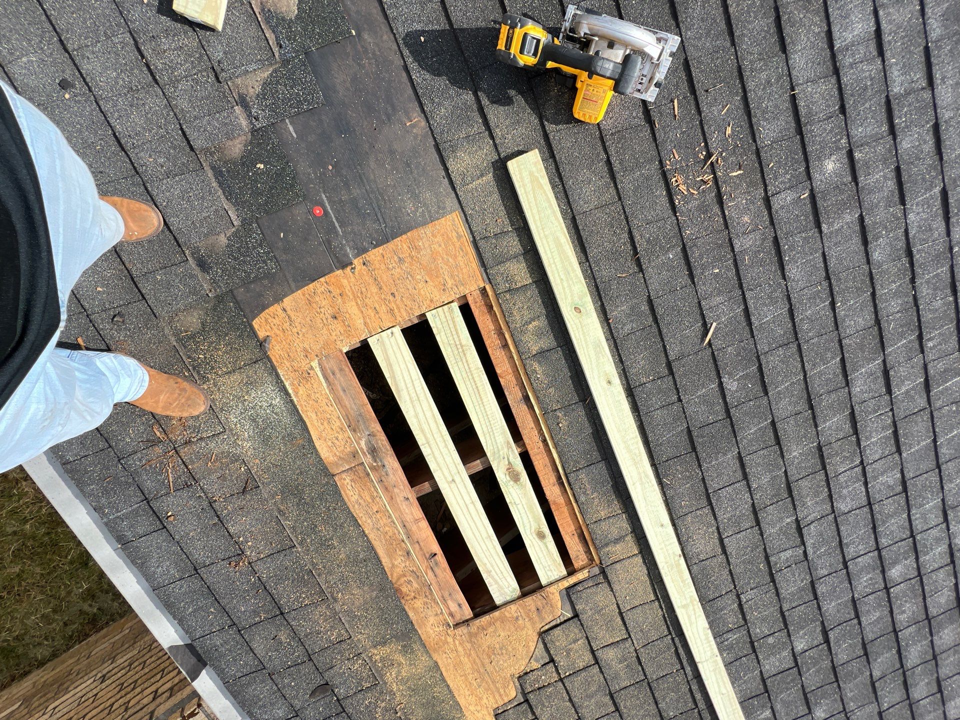 Residential Roofing Repair using Owen's Corning Duration (Lifetime) Shingles by Roof Repair Services LLC