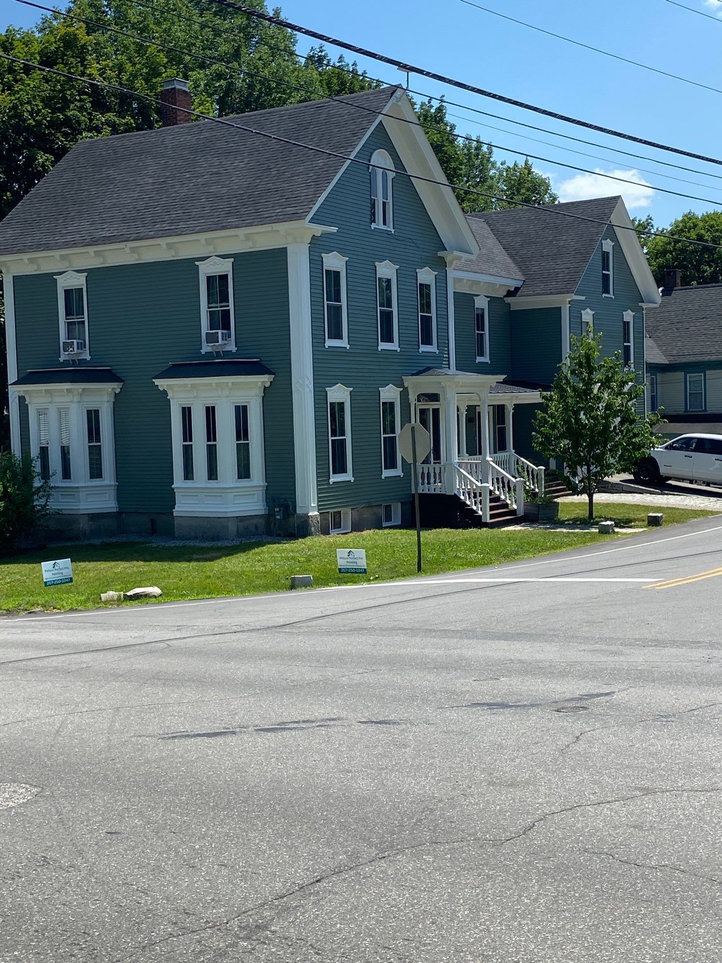 Exterior Home Painting and Carpentry Repairs in Hallowell by Picture Perfect Pro Painting