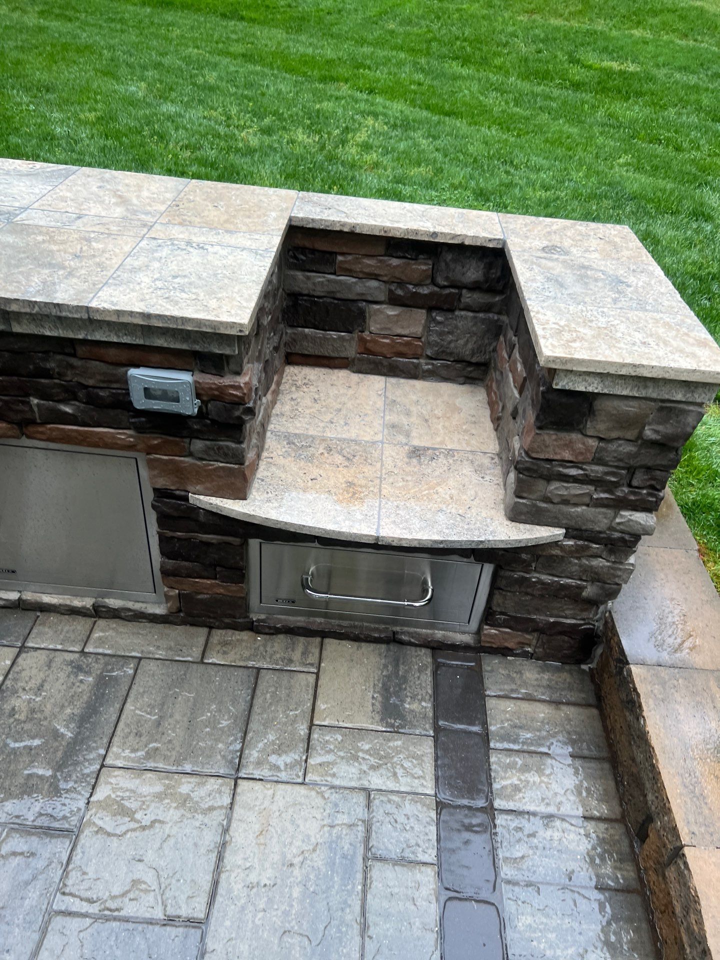 Pavers using Concrete Sealant by DuraSeal