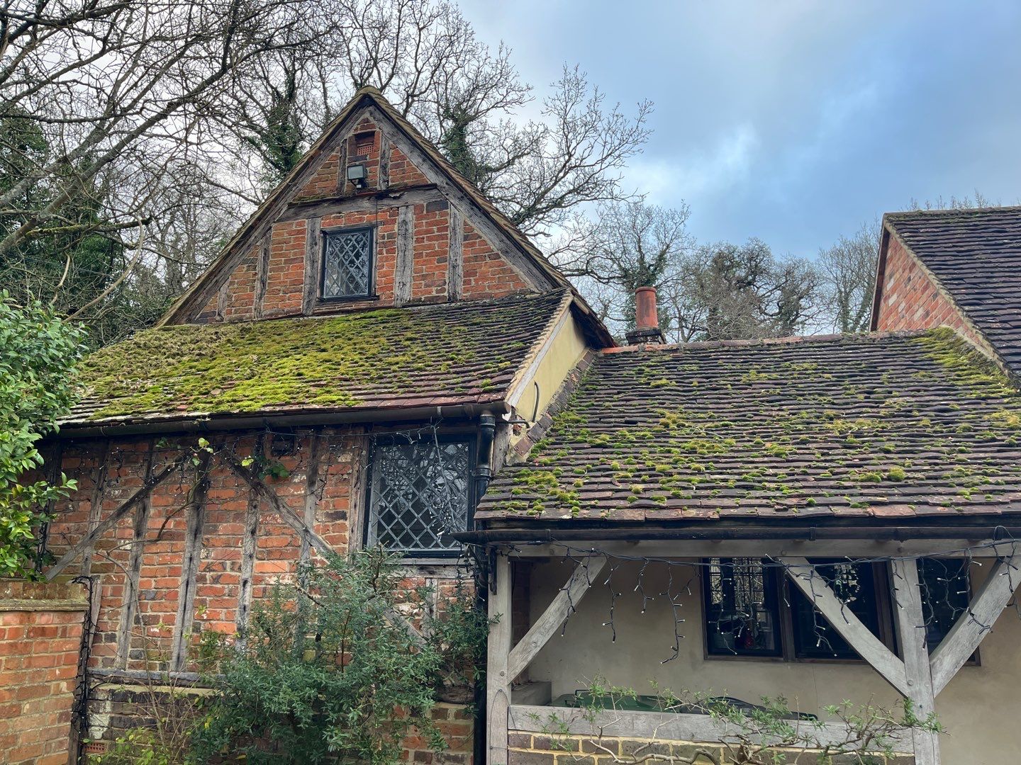 Roof Clean  - Moss Removal - Gutter Clean using Honda 15lpm Low Pressure Washing Machine by Ges Exterior Cleaning ltd