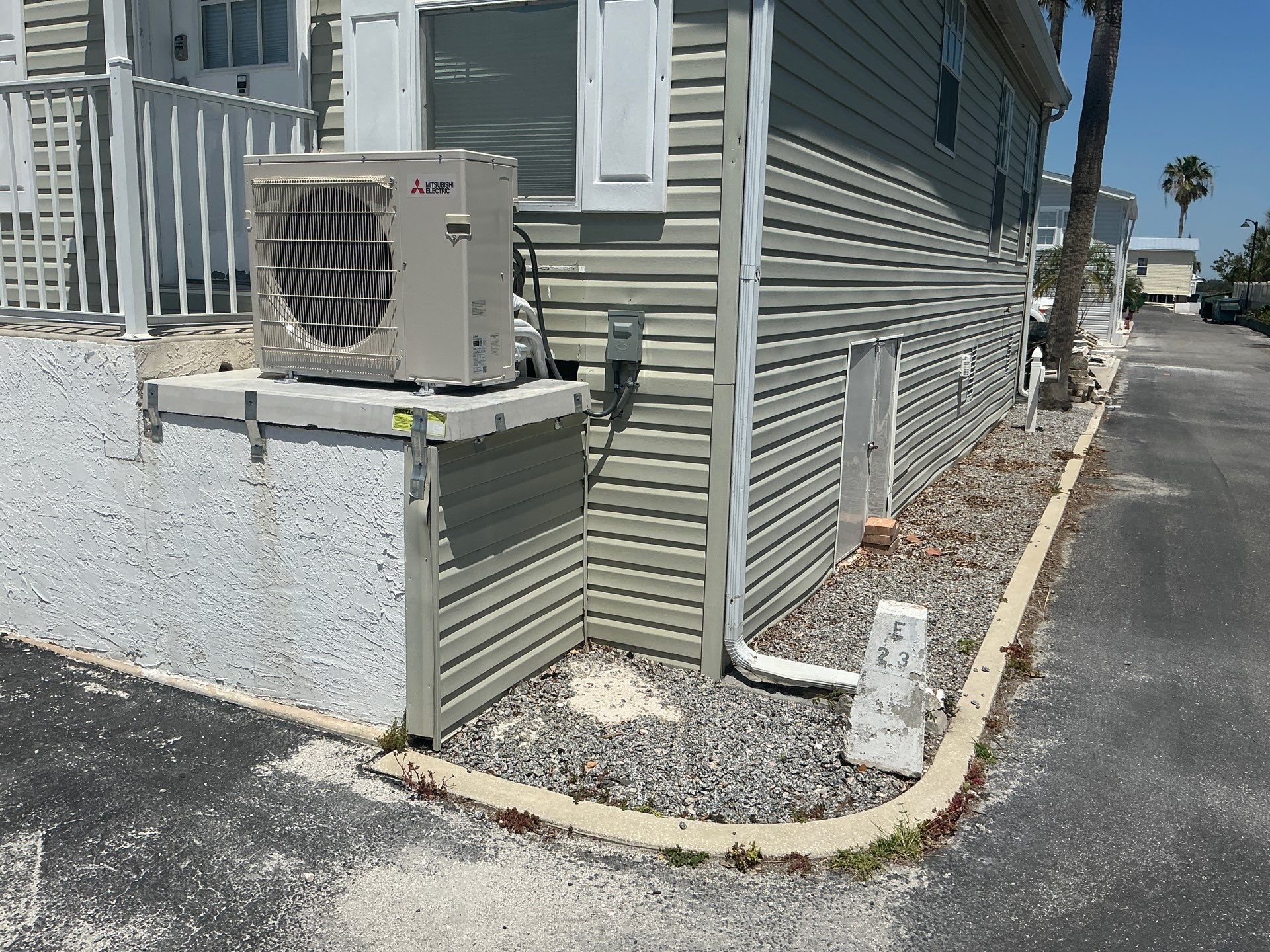 White K-Style Gutters for Beach Homes in Longboat Key FL by Gutter Professors