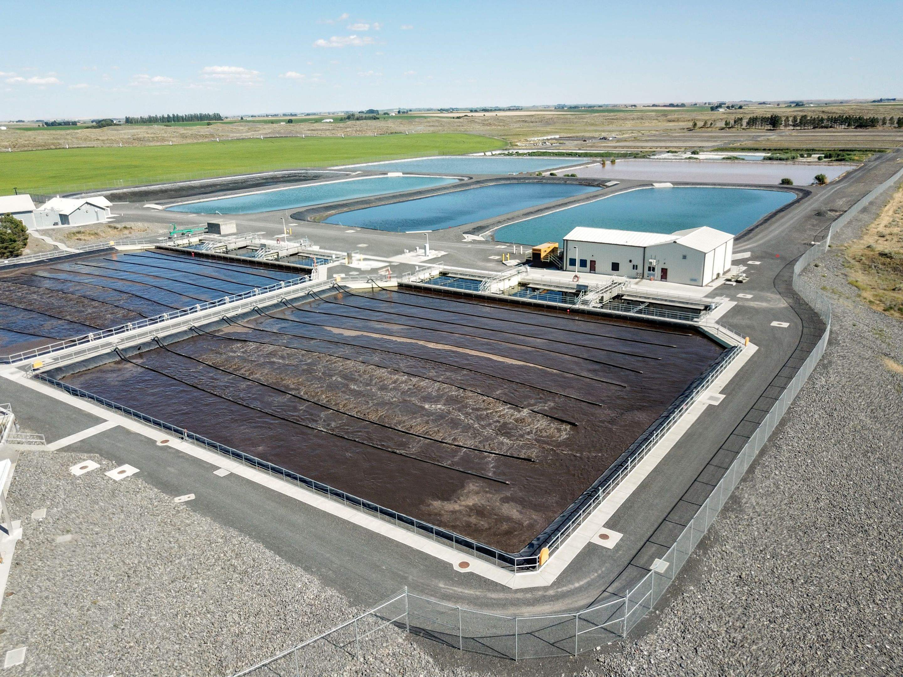 Moses Lake WWTP by Wilson Engineering 
