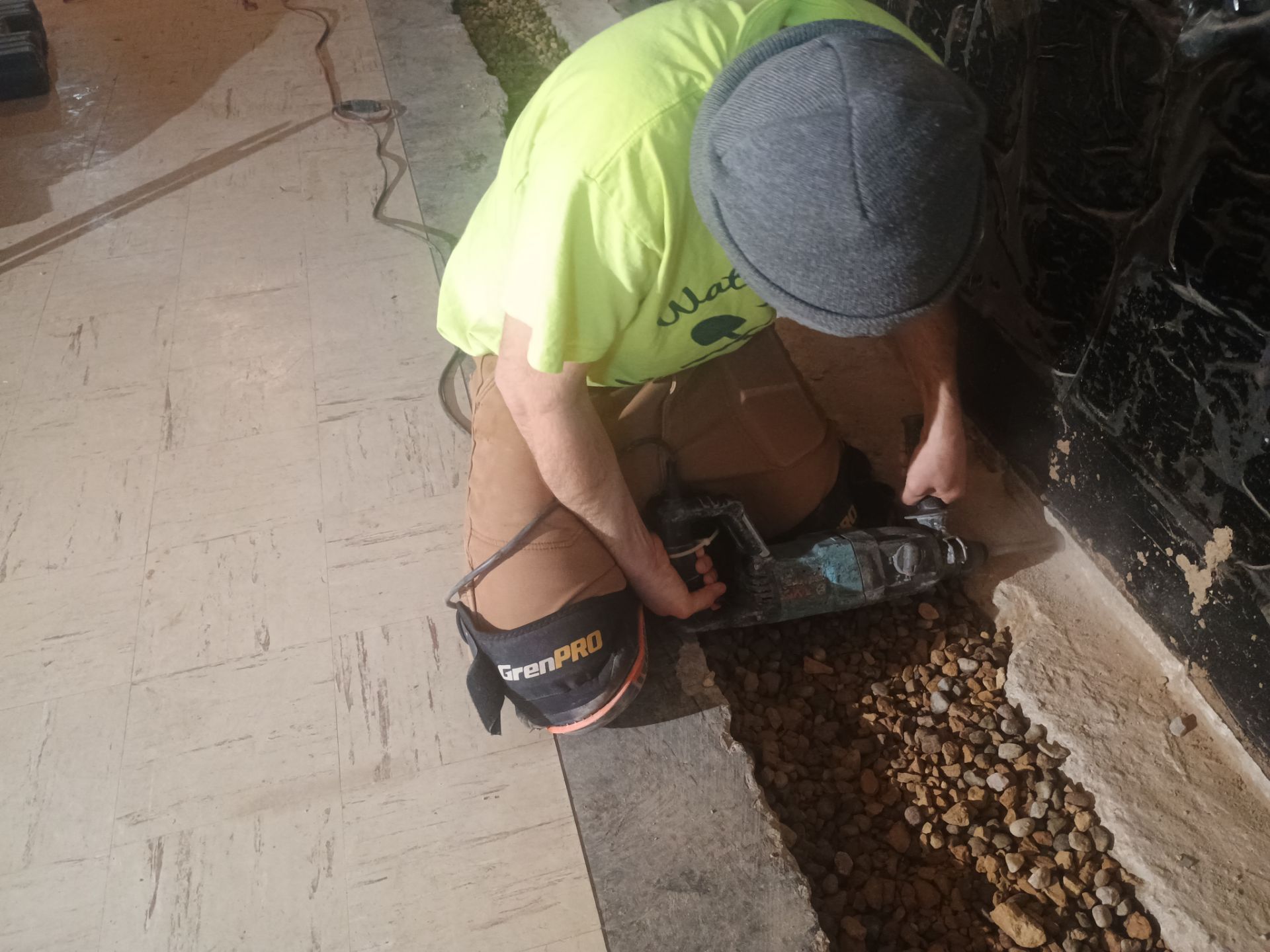 Helping Dan Get Going on His Remodel by Waterproofing Northeast