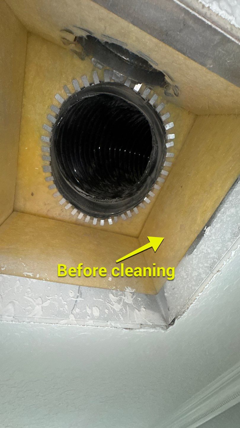 Air duct and Bathroom Exhaust Cleaning in Apopka by Hygienic Air, Inc