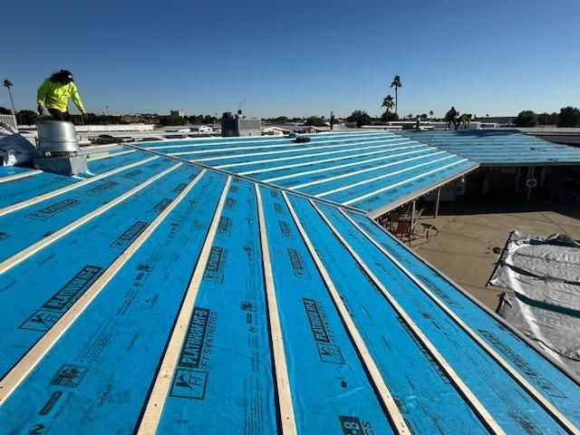 Galvalume Exposed Fastener by Reimagine Roofing