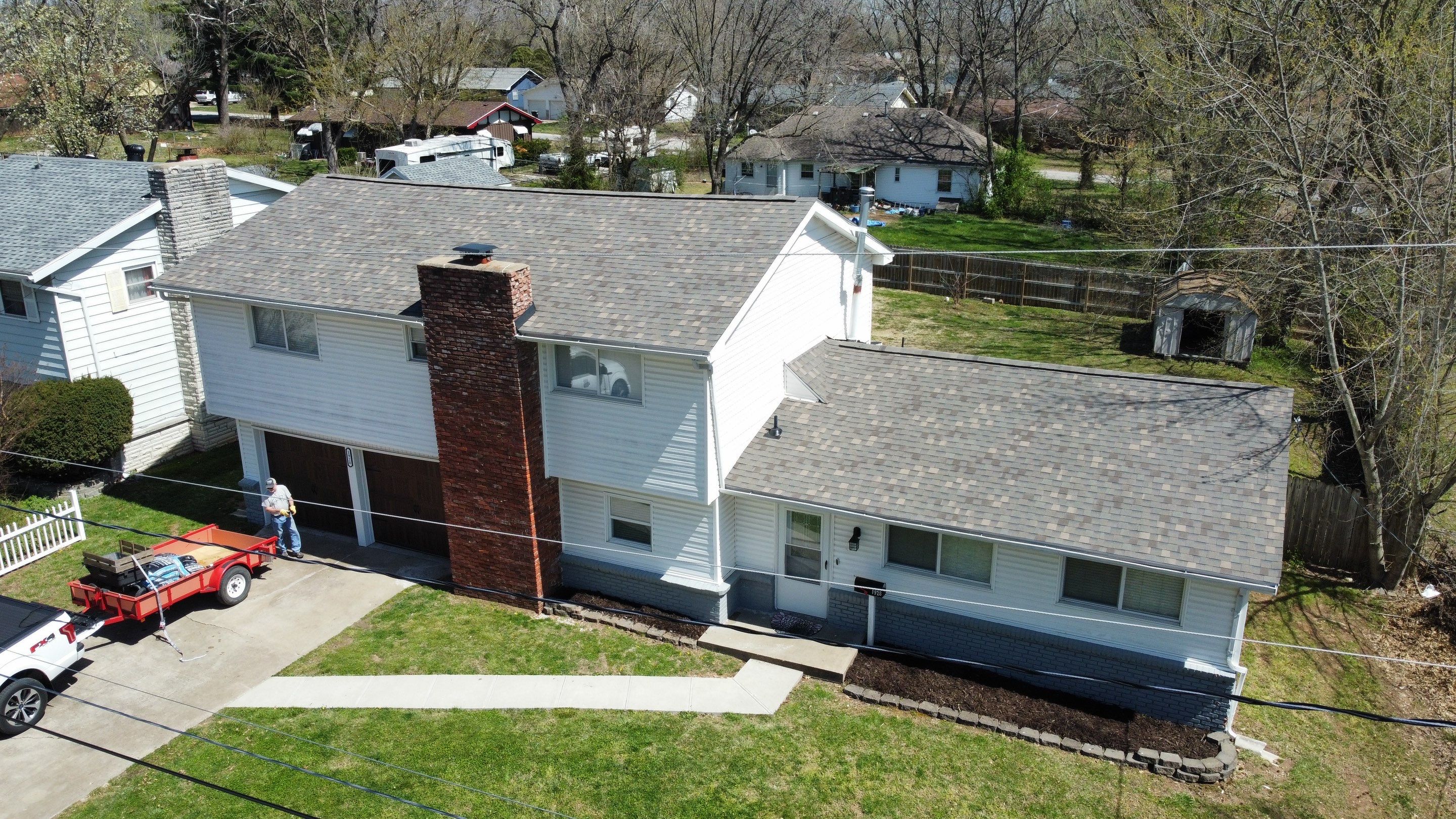 Residential Roofing Install - Atlas Pinnacle Pristine W/ Scotchguard - Color Weathered Wood  by Titan Commercial & Residential Roofing 