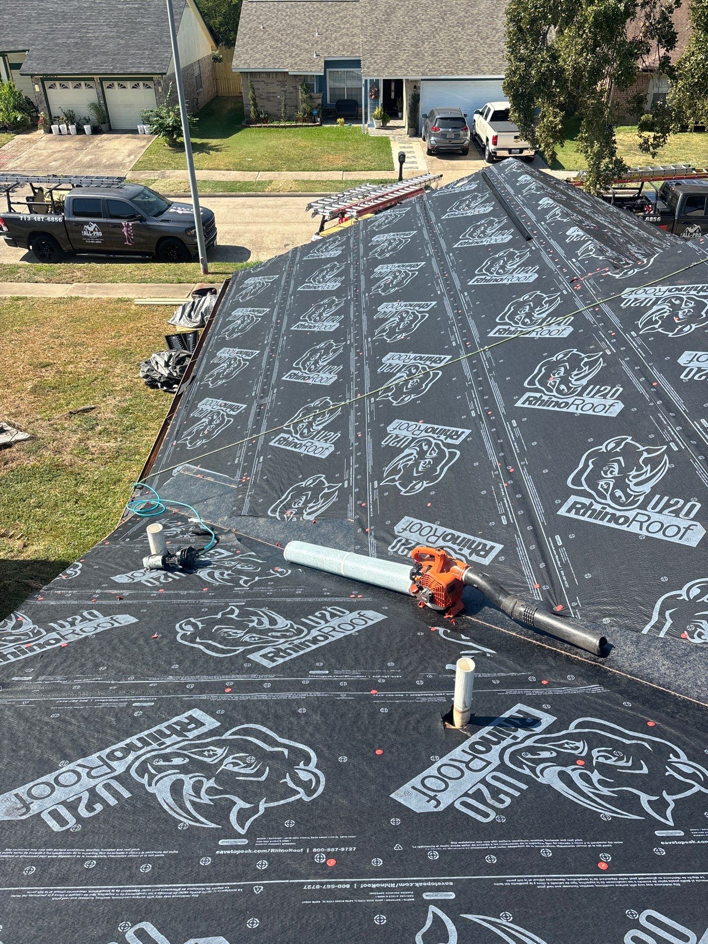 Residential Roofing Repair using Owen's Corning Duration (Lifetime) Shingles by Roof Repair Services LLC