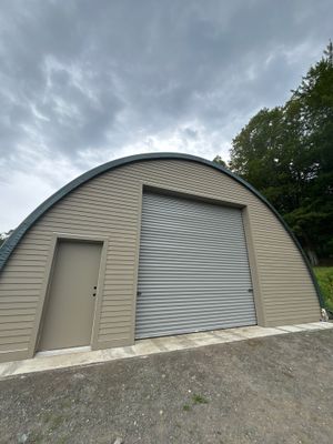 Door Installation using Tractrite Rollup Commercial Garage Door