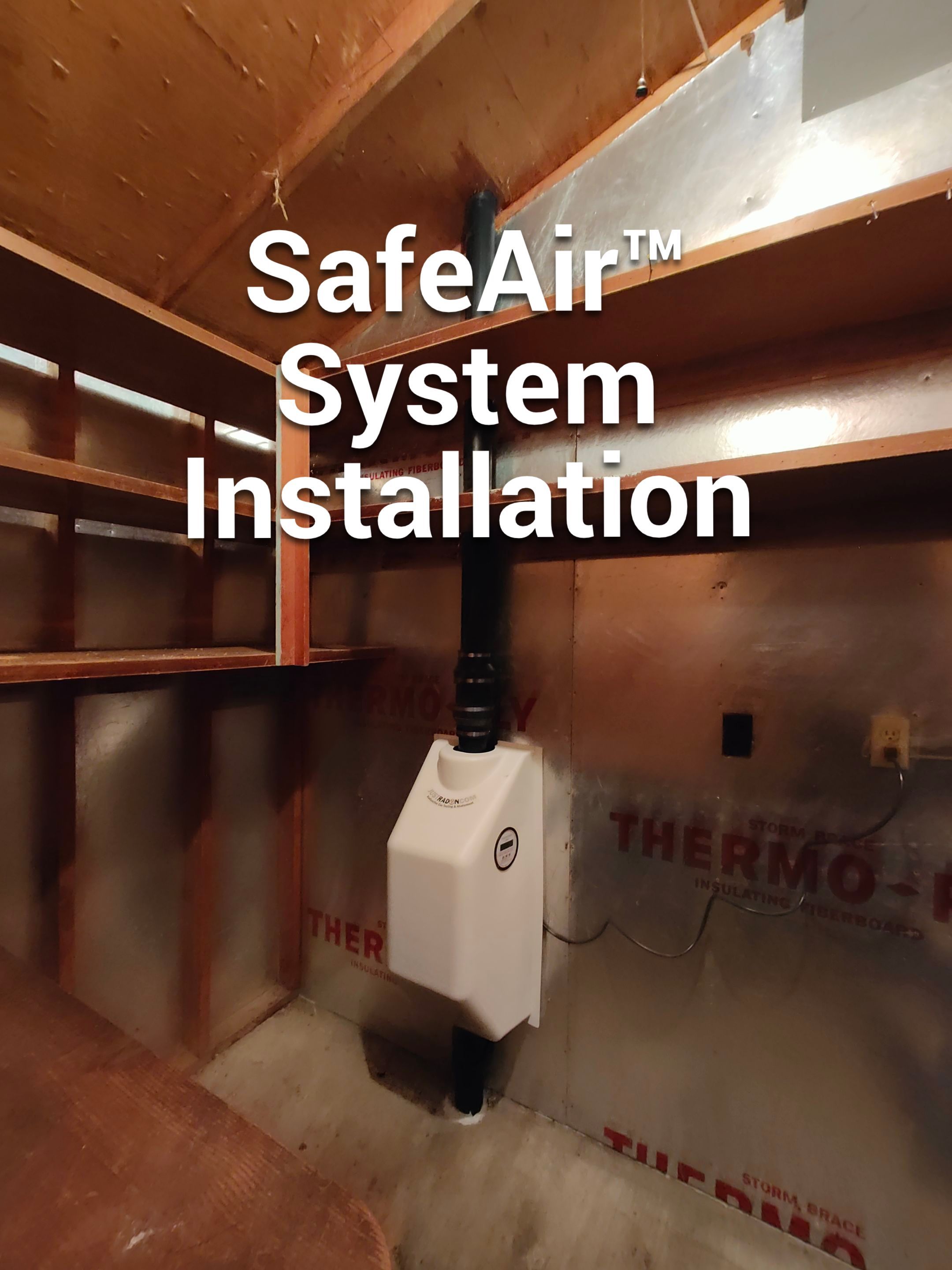 Subslab SafeAir™ System by JustRadon.Com