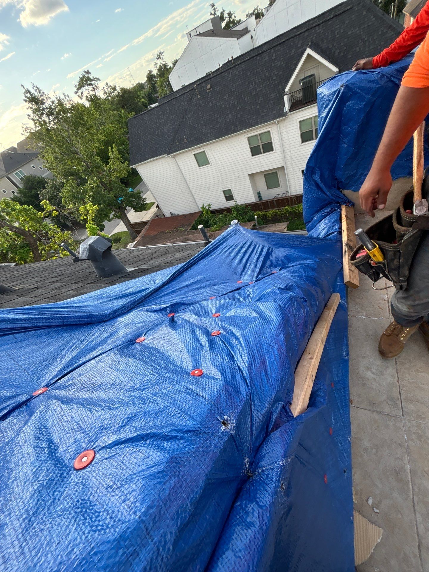 Residential Roofing Repair using Owen's Corning Duration (Lifetime) Shingles by Roof Repair Company
