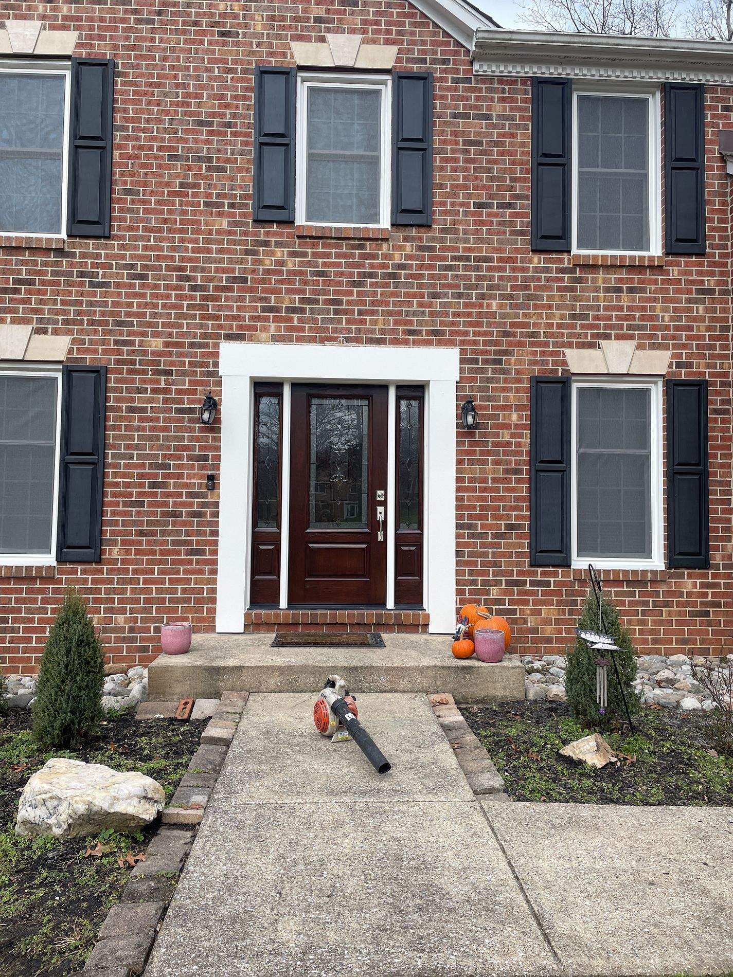 Siding Installation using James Hardie Siding- Cobblestone & Provia Signet Entry Door by Roof Right Inc