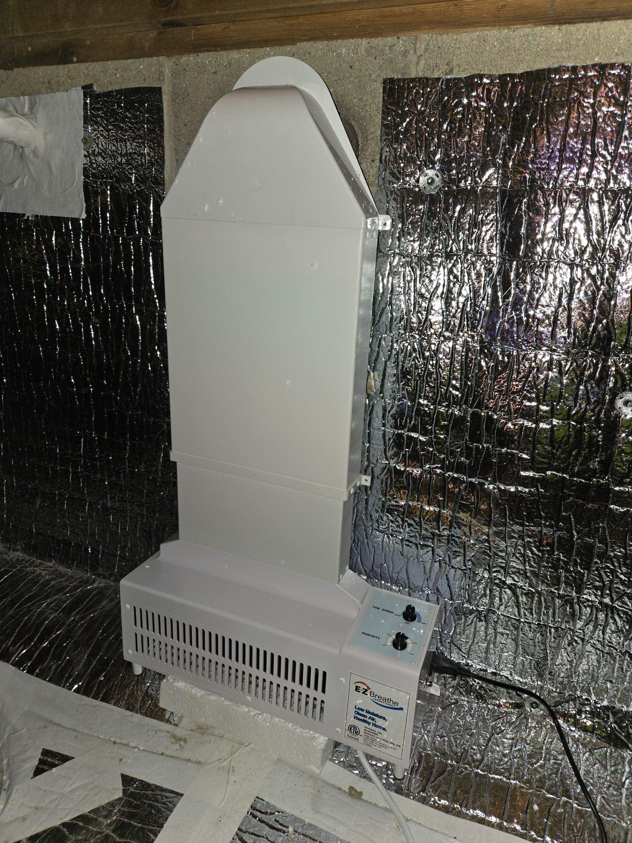 Crawl Space Encapsulation, EZ Breathe & Sump Pump Installation by Allied Water Services
