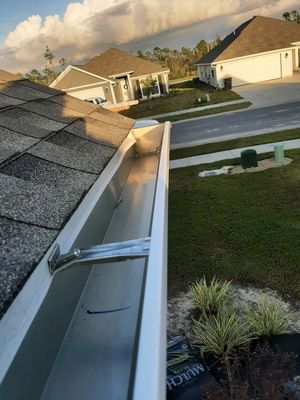Seamless Gutter Installation using K-Style Gutters