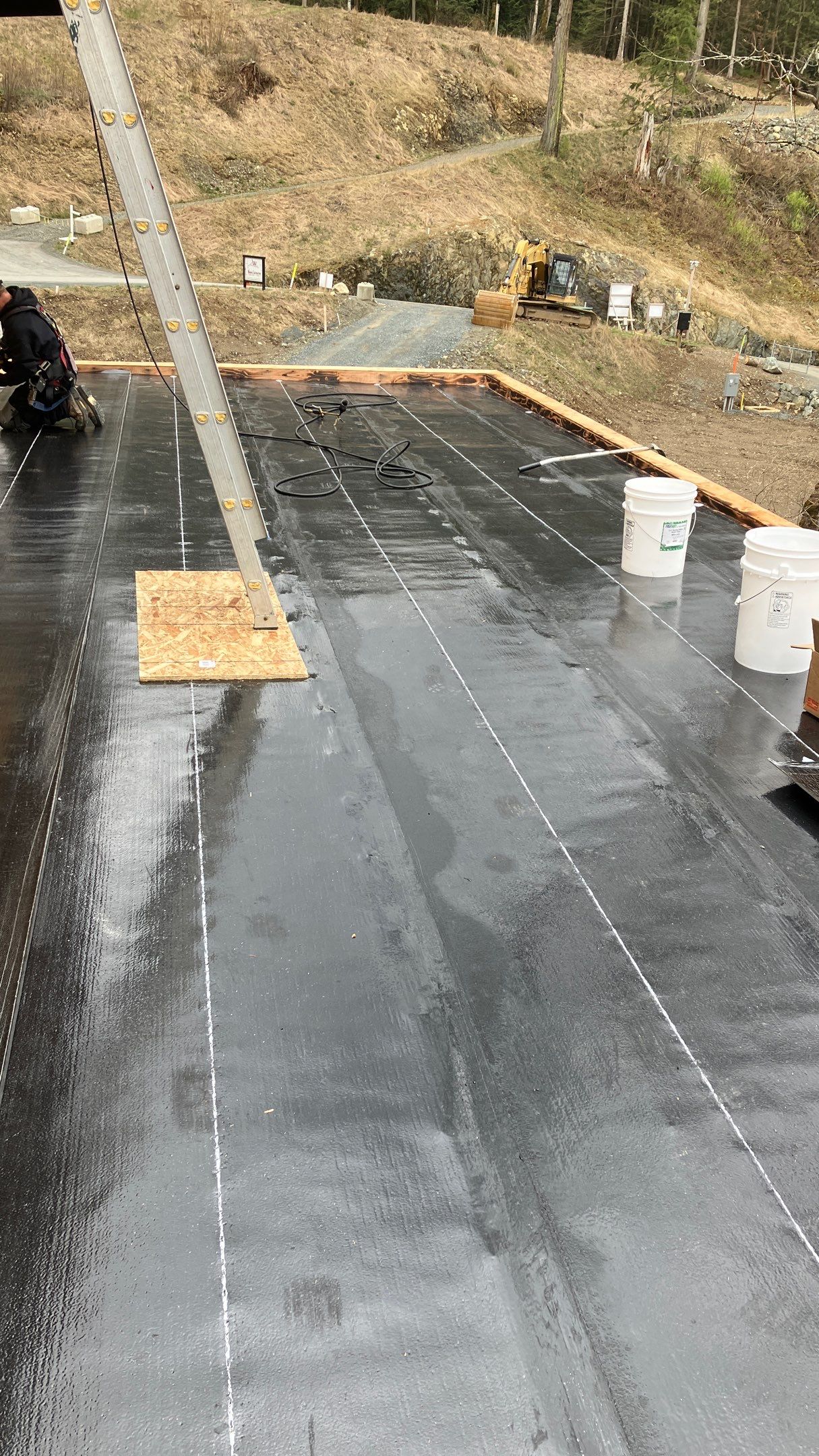 Residential Roofing Installation using IKO 2ply sbs  by Top Notch Roofing Inc