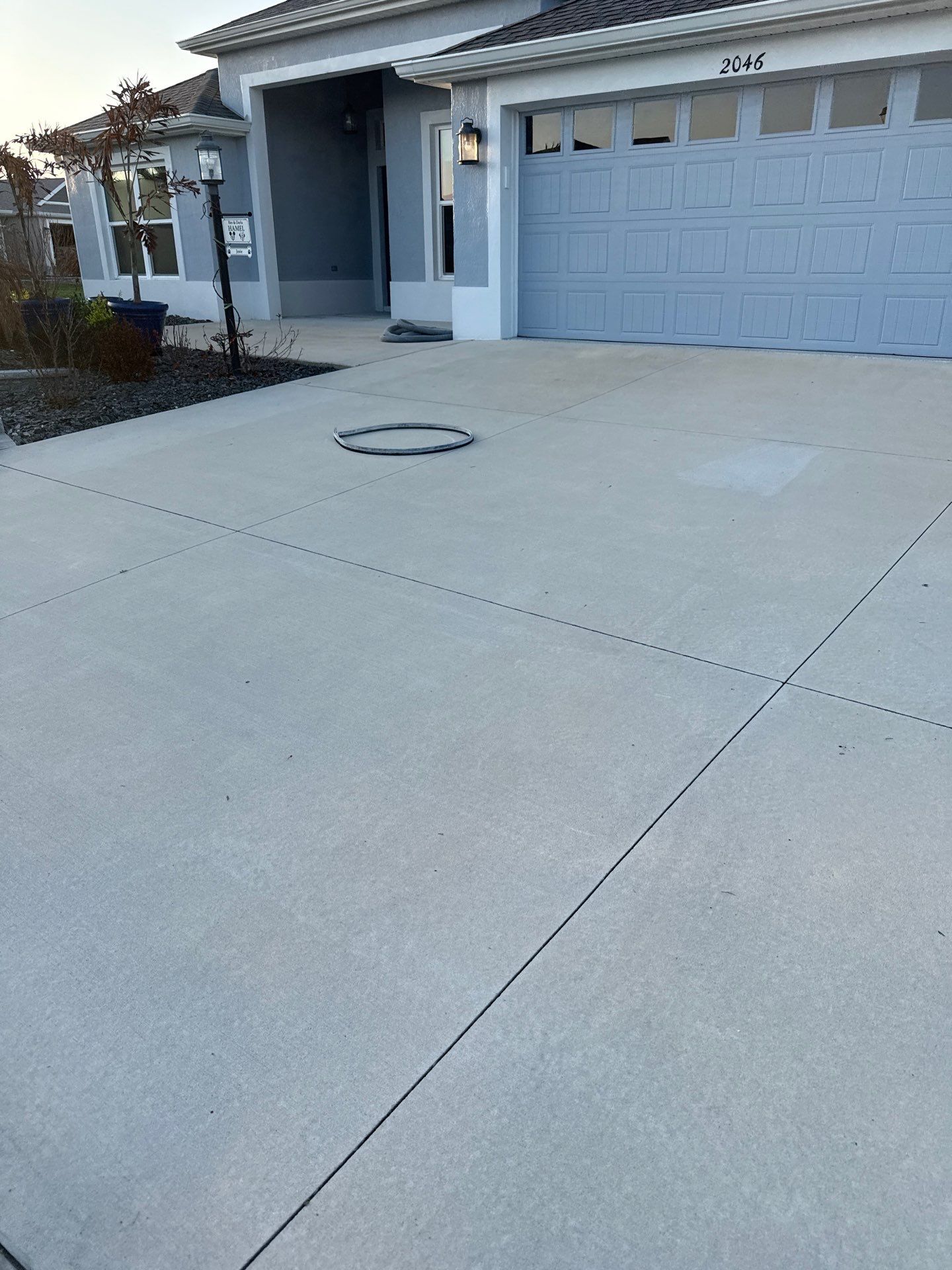 Driveway in Tidal Wave by Innovative Concrete Coatings 