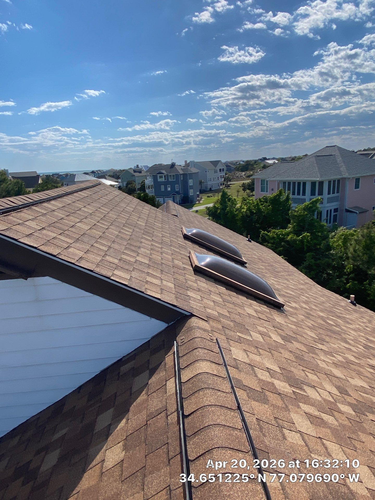 Another coastal home protected in Emerald Isle, NC. by RGR Construction and Roofing, LLC