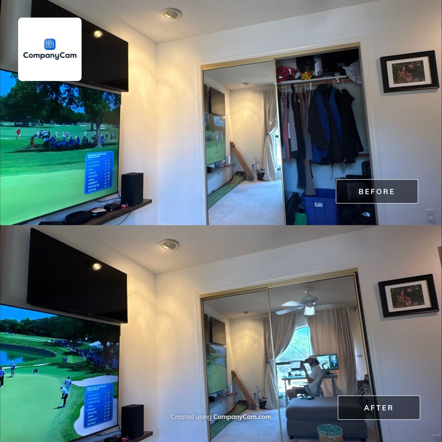 Bathroom Addition using Drywall by CompanyCam Sales Demo