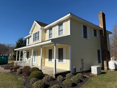 Siding using Cert. Monogram D/4 x 12'6" Clapboard, Heritage Cream
